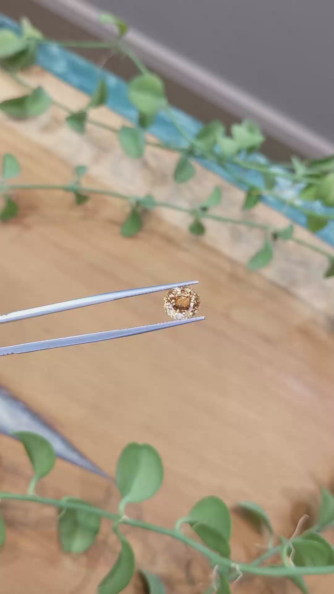 3.09 Ct. Hessonite Garnet from Madagascar Size Video