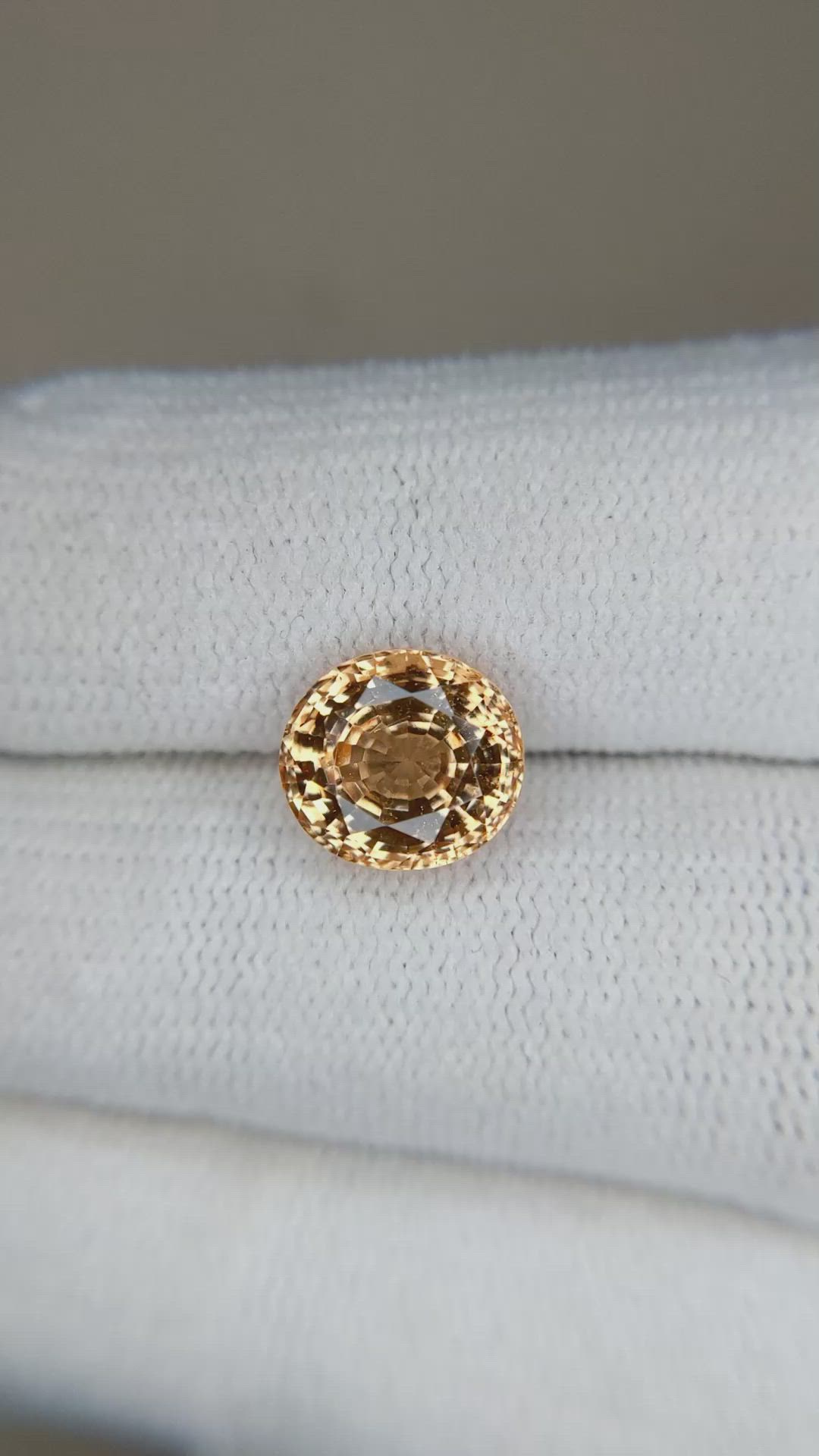 3.09 Ct. Hessonite Garnet from Madagascar Size Video