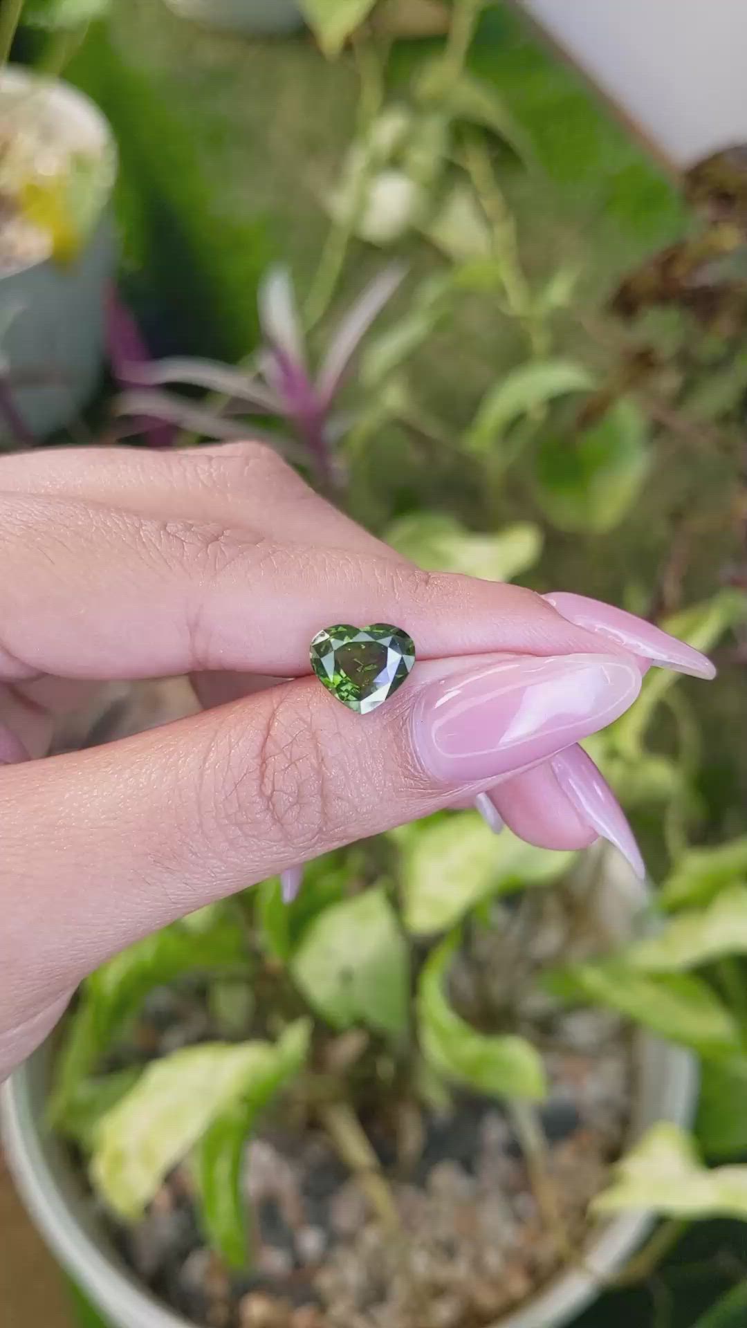 3.37 Ct. Tourmaline from Ceylon (Sri Lanka) Size Video