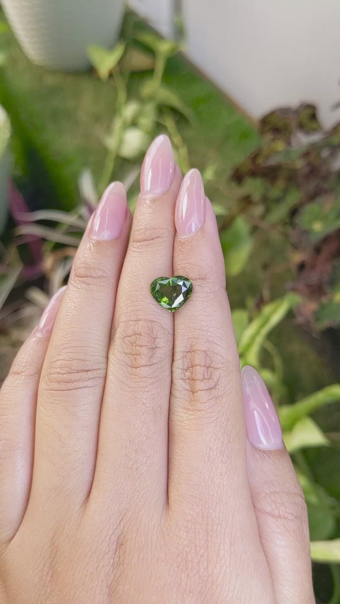 3.37 Ct. Tourmaline from Ceylon (Sri Lanka) Size Video