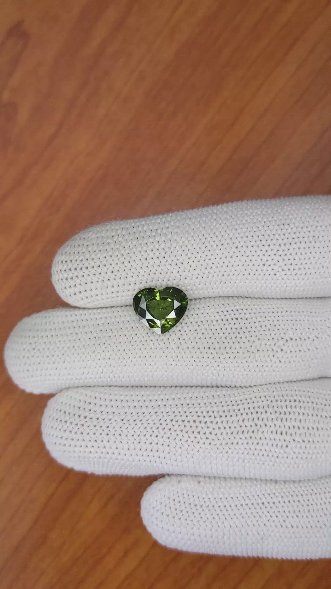 3.37 Ct. Tourmaline from Ceylon (Sri Lanka) Size Video