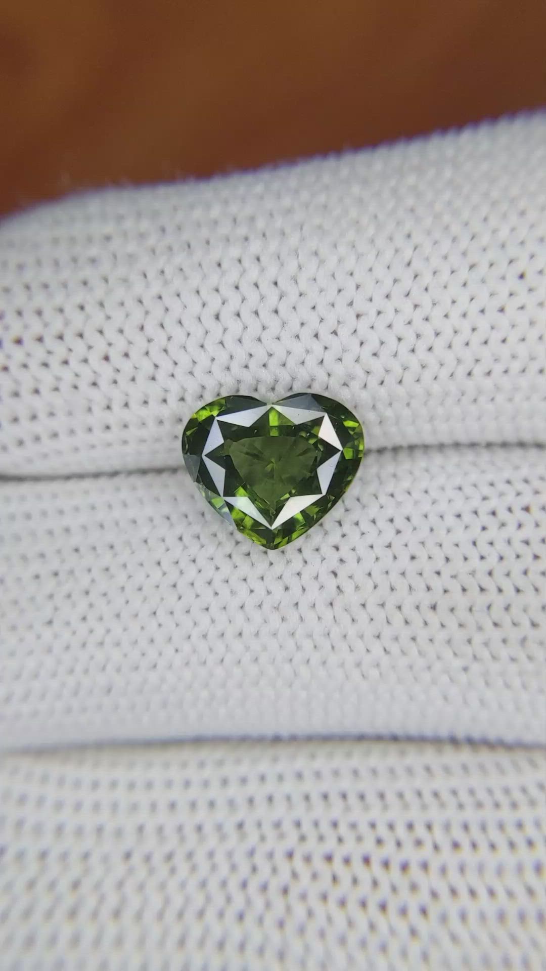 3.37 Ct. Tourmaline from Ceylon (Sri Lanka) Size Video