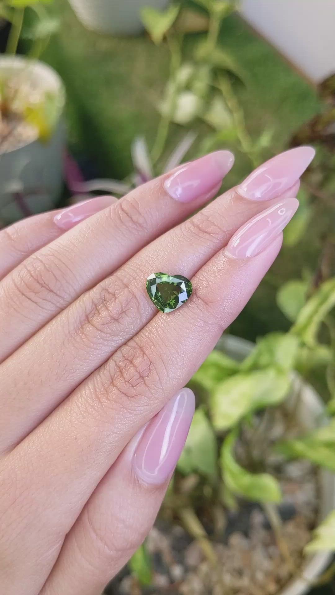 3.37 Ct. Tourmaline from Ceylon (Sri Lanka) Size Video