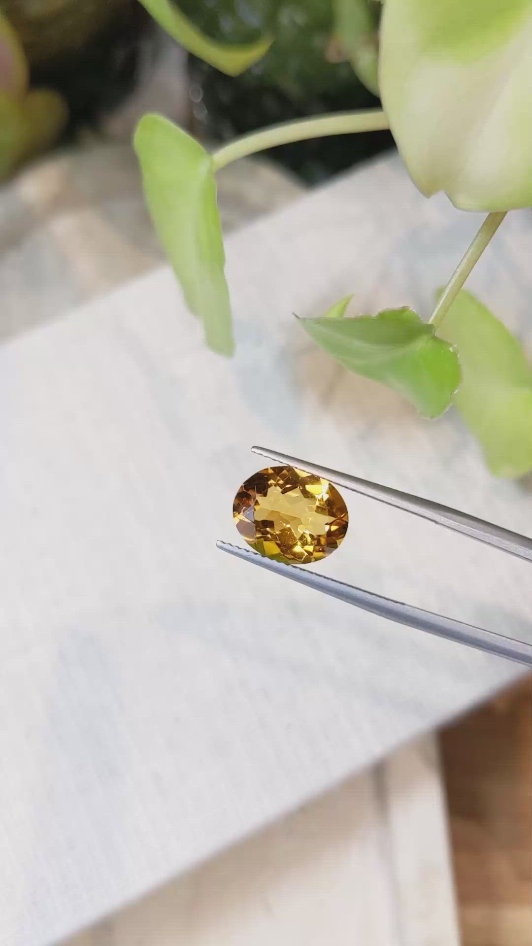 4.01 Ct. Citrine Size Video