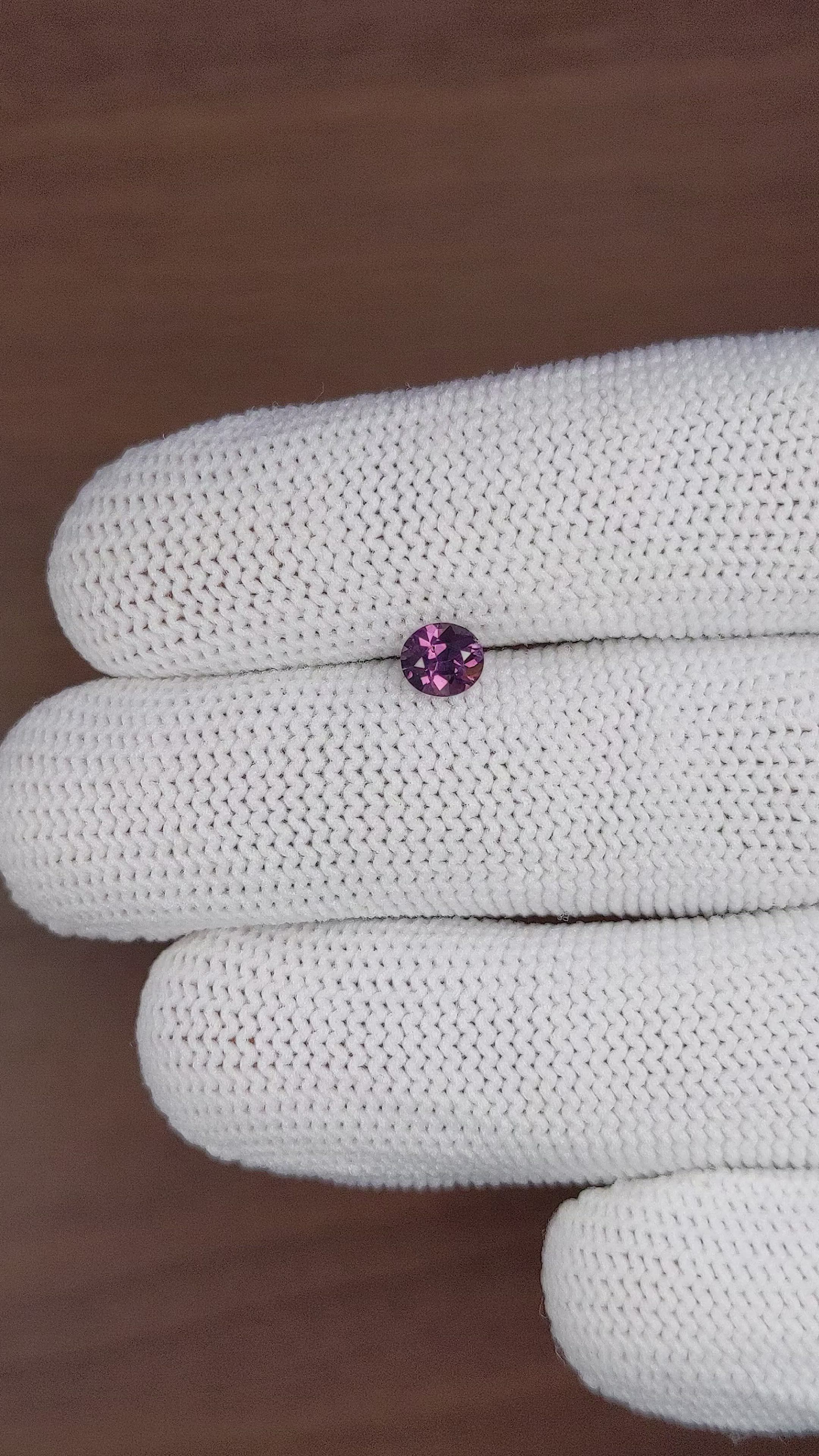 0.59 Ct. Spinel from Ceylon (Sri Lanka) Size Video
