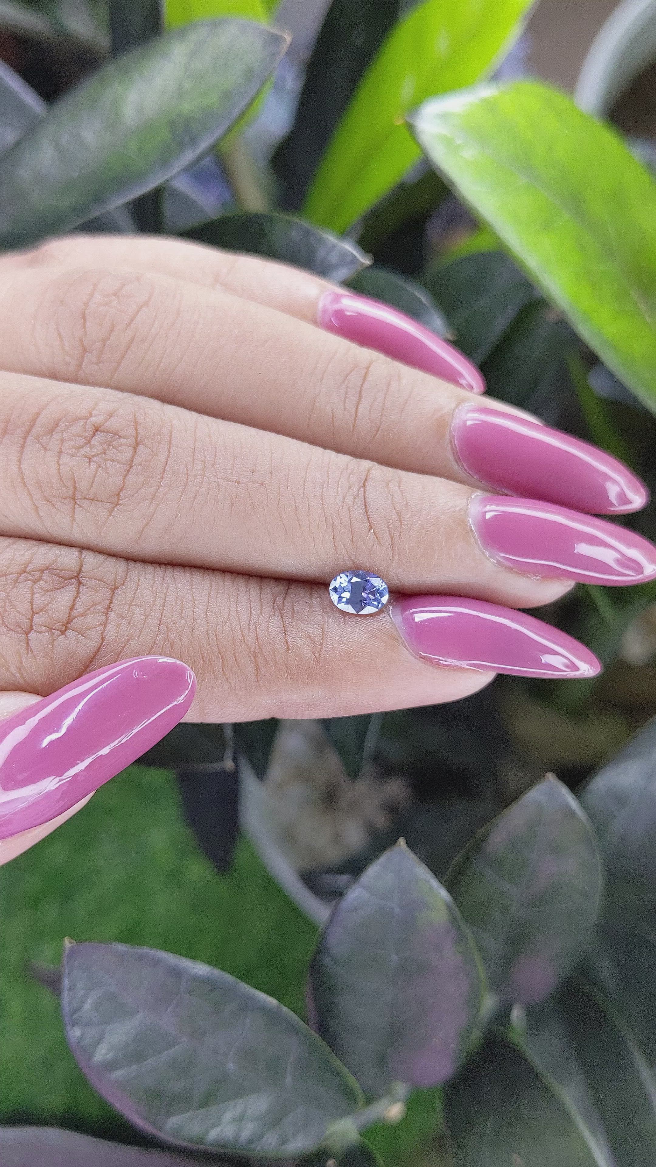 0.48 Ct. Spinel from Ceylon (Sri Lanka) Size Video