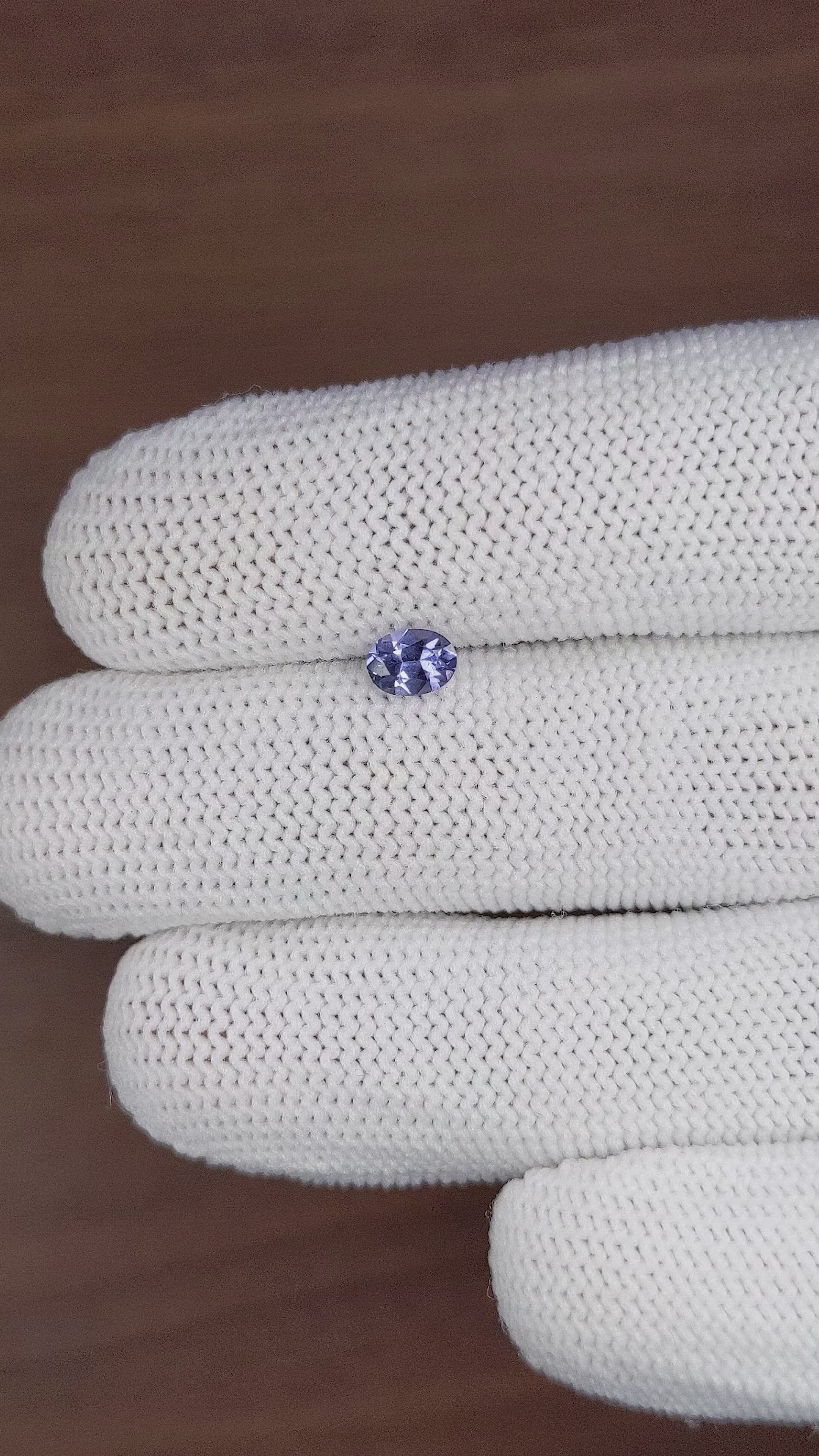 0.48 Ct. Spinel from Ceylon (Sri Lanka) Size Video