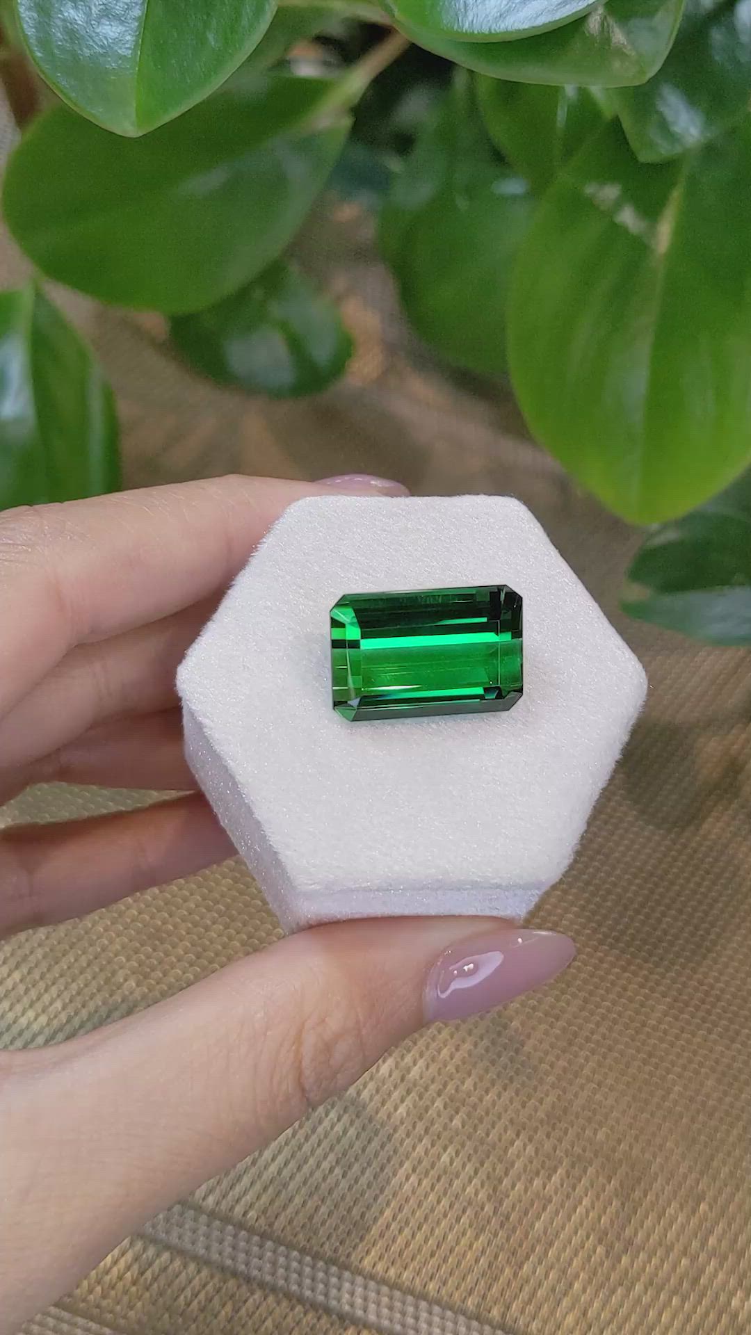 21.72 Ct. Tourmaline from Brazil Size Video