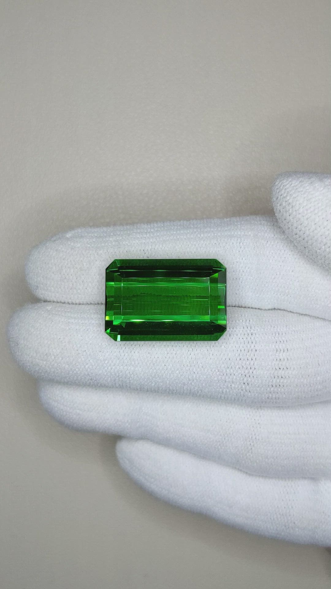 21.72 Ct. Tourmaline from Brazil Size Video