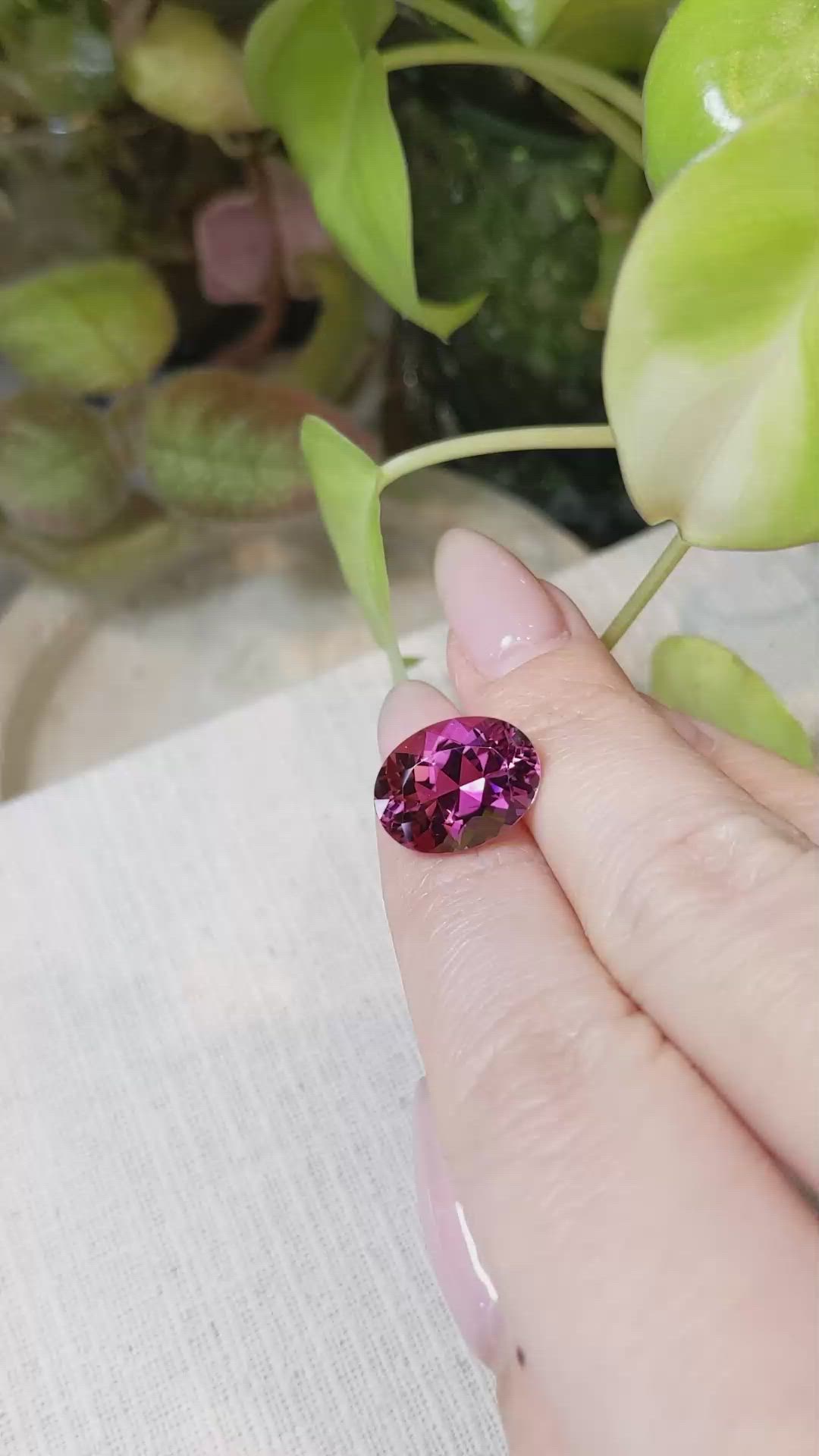 6.81 Ct. Tourmaline from Brazil Size Video