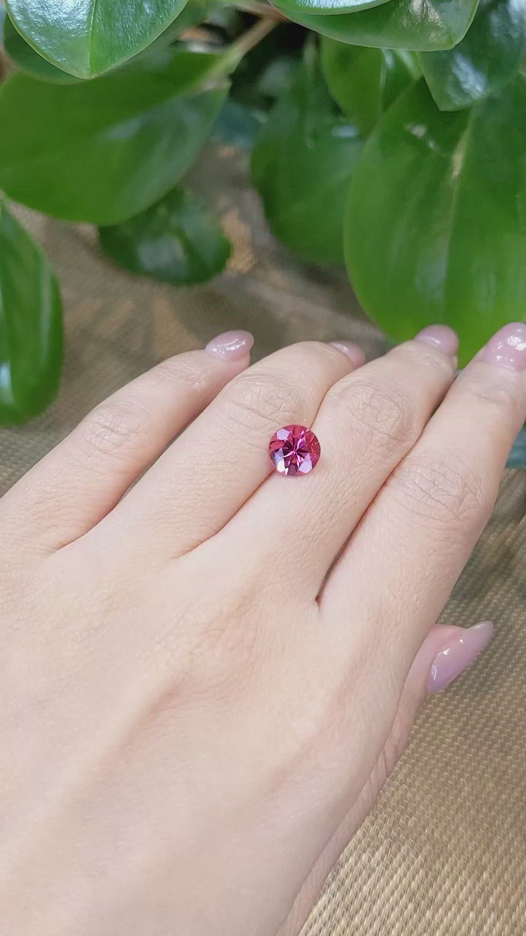 1.70 Ct. Tourmaline from Brazil Size Video