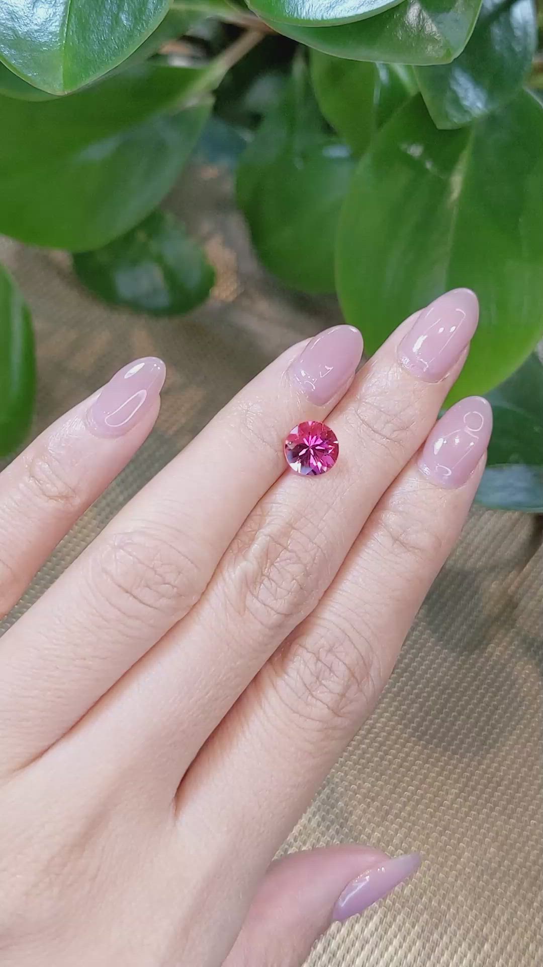 1.70 Ct. Tourmaline from Brazil Size Video