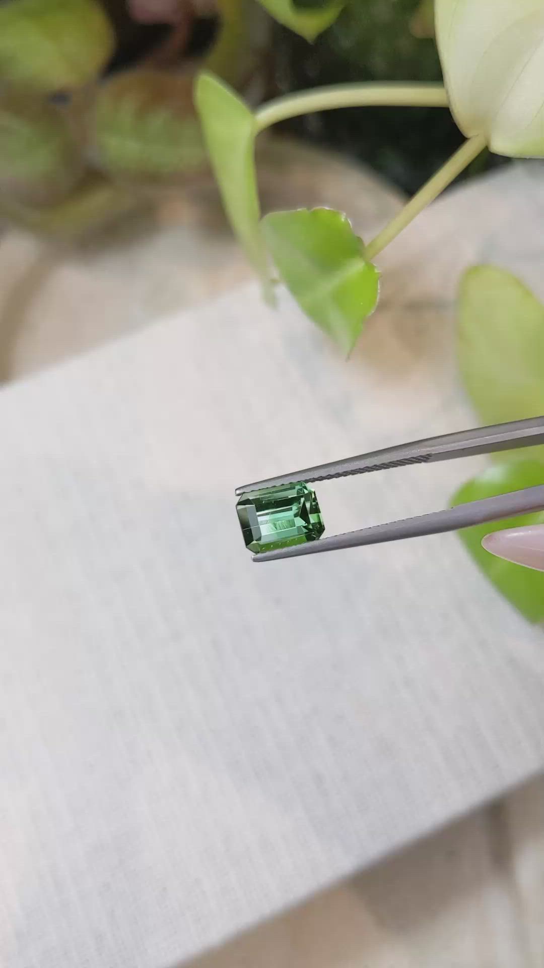 2.03 Ct. Tourmaline from Brazil Size Video