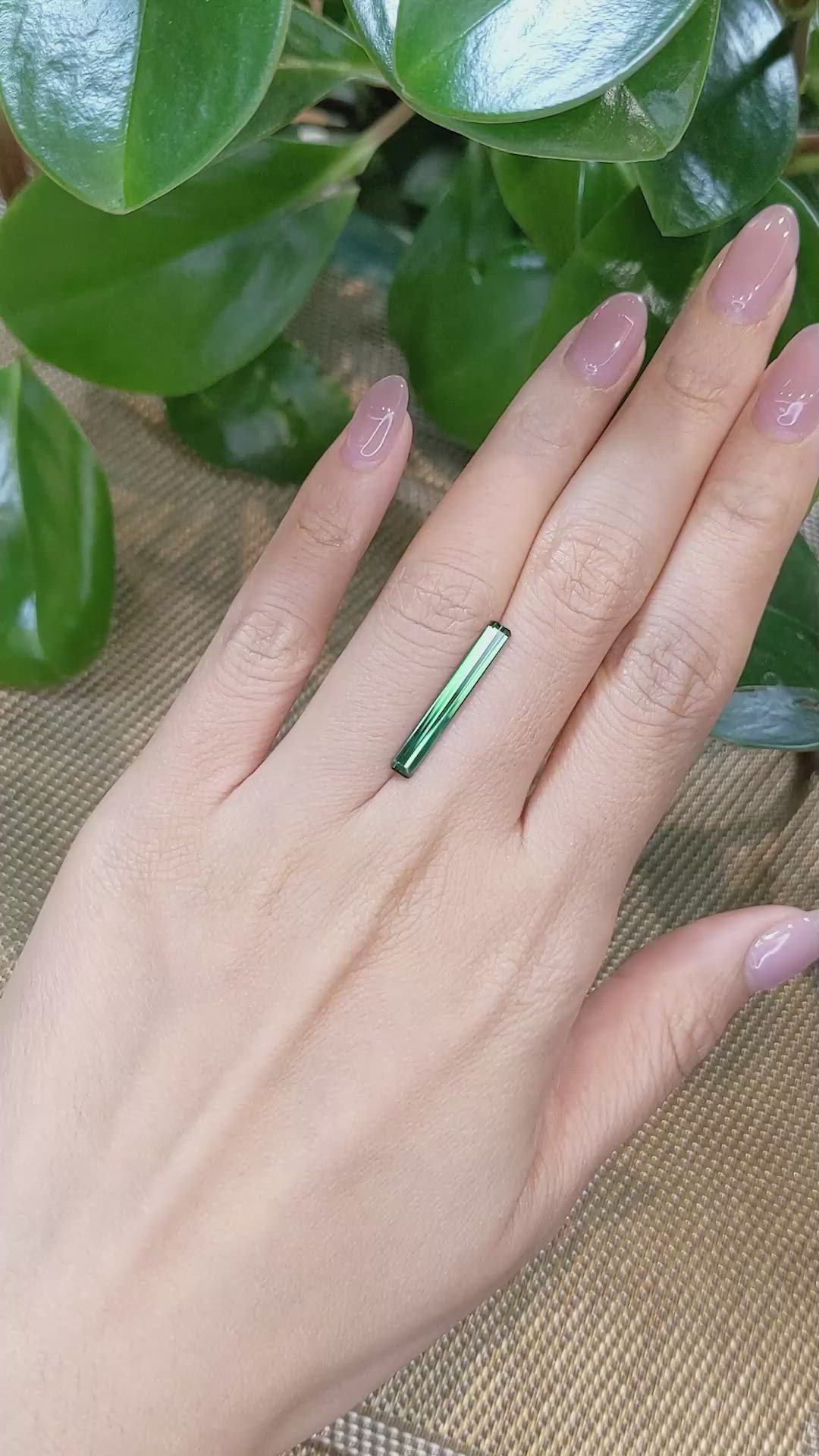 2.04 Ct. Tourmaline from Brazil Size Video