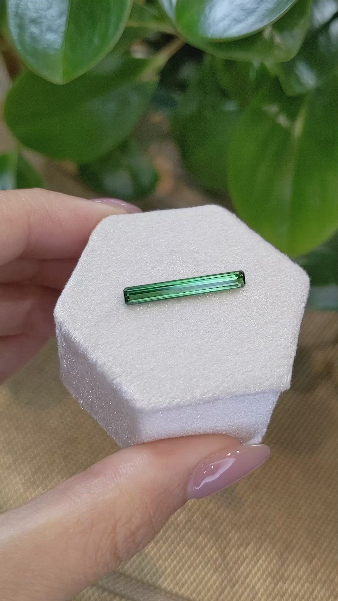 2.04 Ct. Tourmaline from Brazil Size Video
