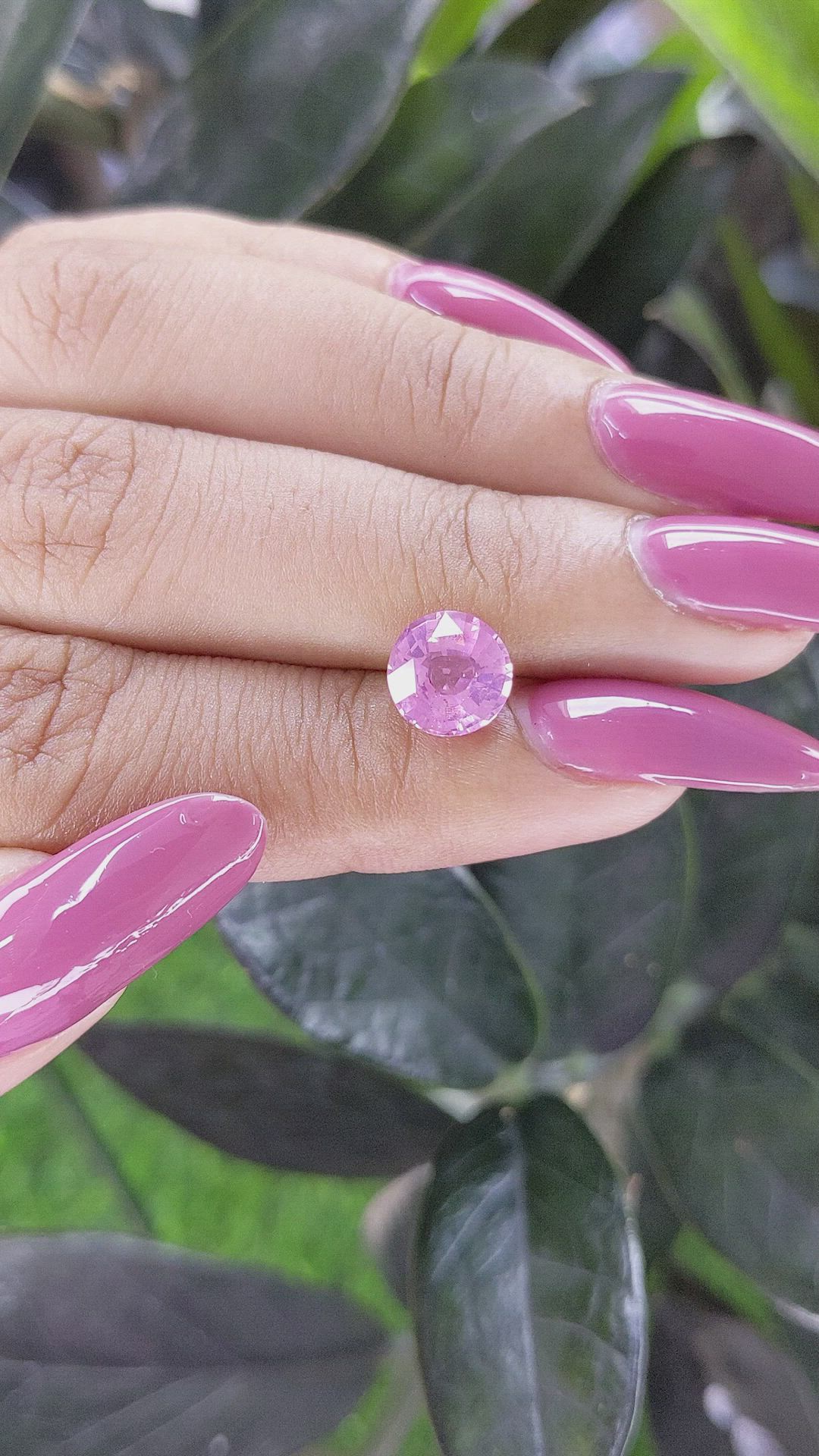 2.05 Ct. Spinel from Ceylon (Sri Lanka) Size Video