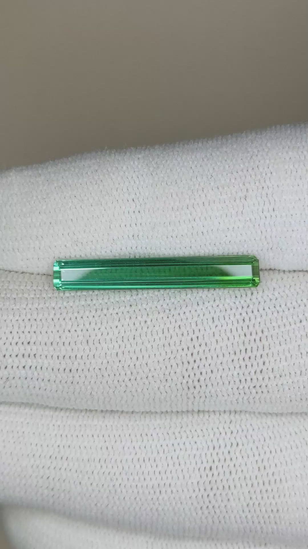 3.53 Ct. Tourmaline from Brazil Size Video