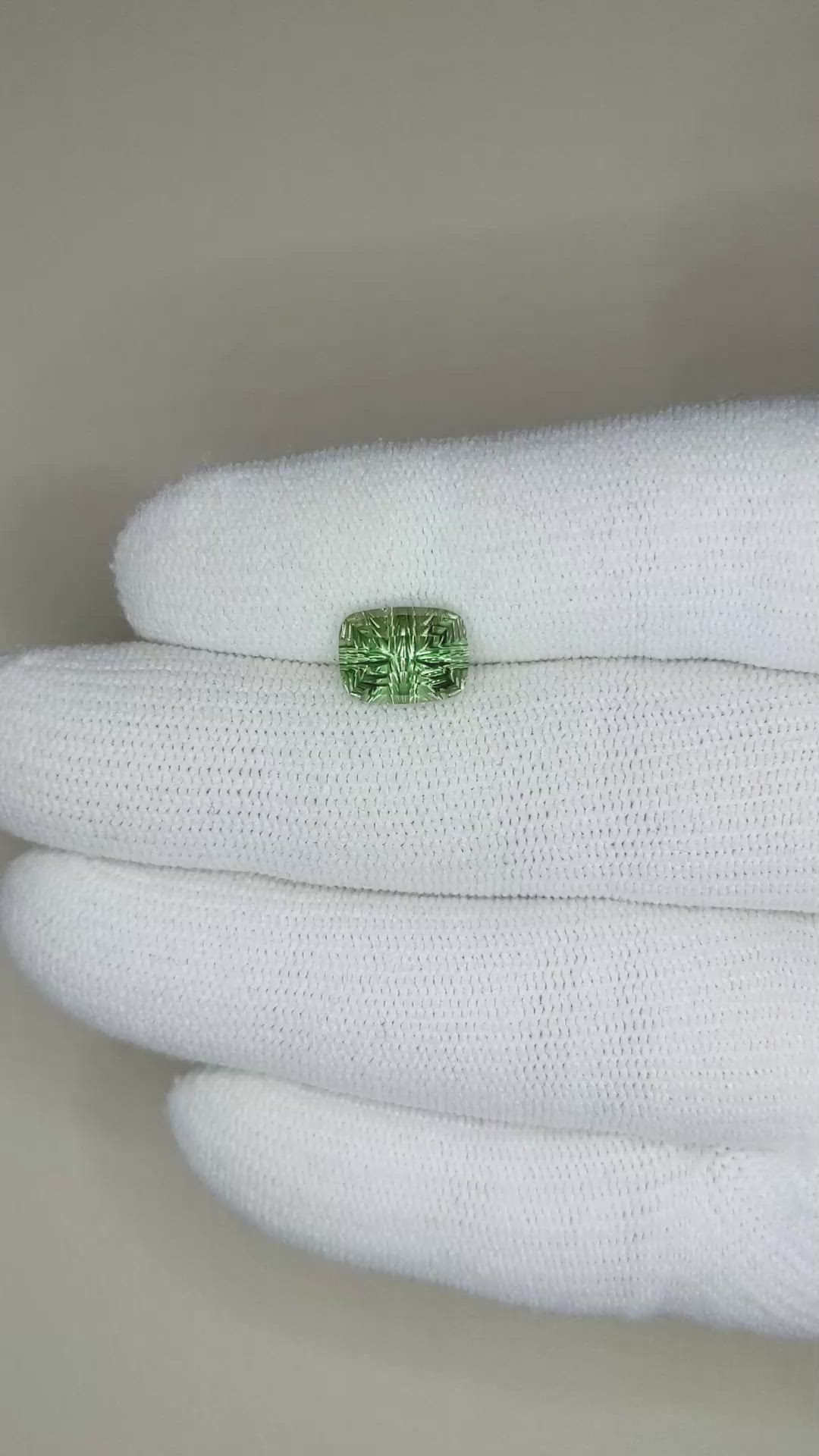 2.97 Ct. Tourmaline from Brazil Size Video