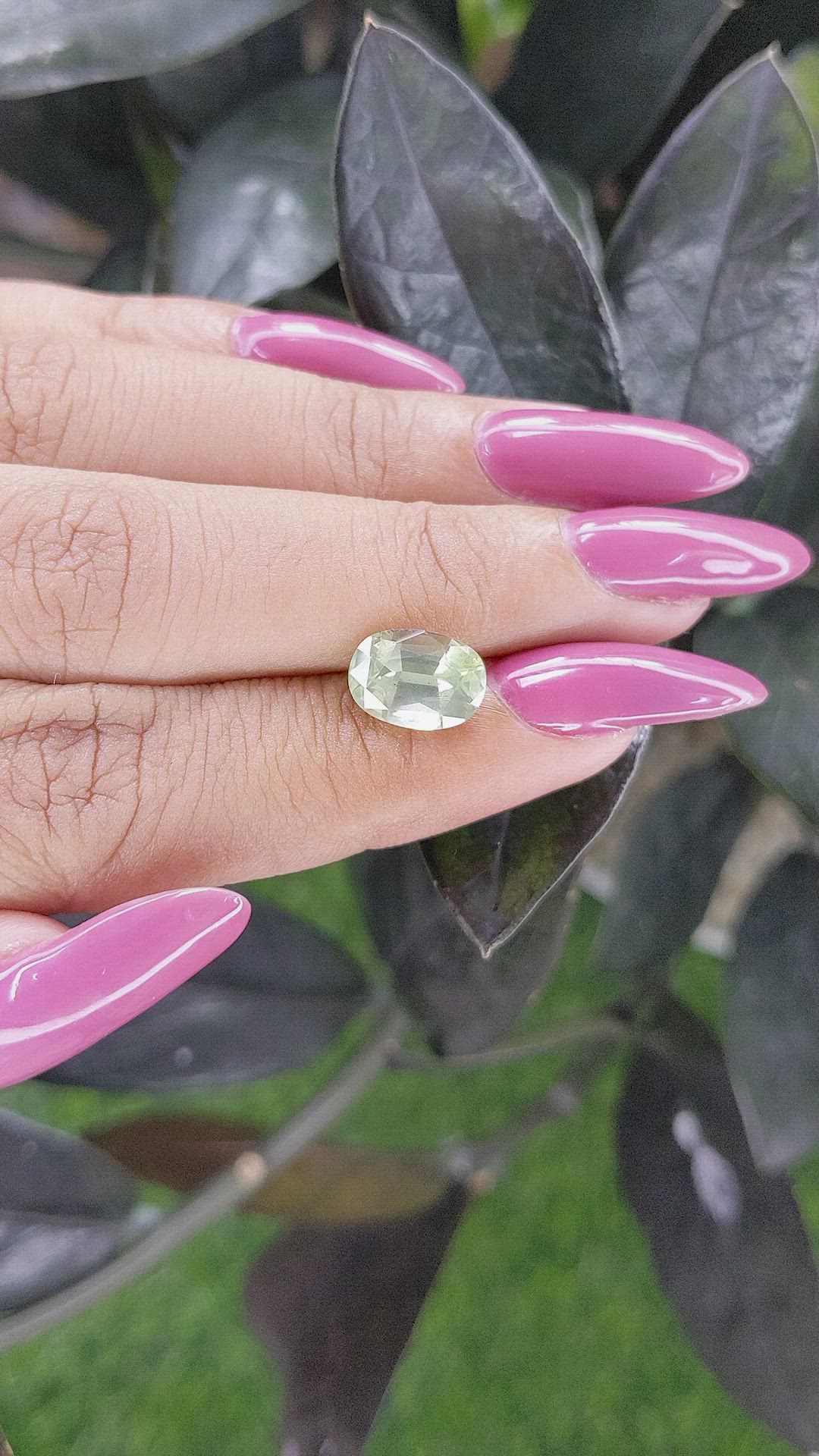 2.91 Ct. Chrysoberyl from Tanzania Size Video