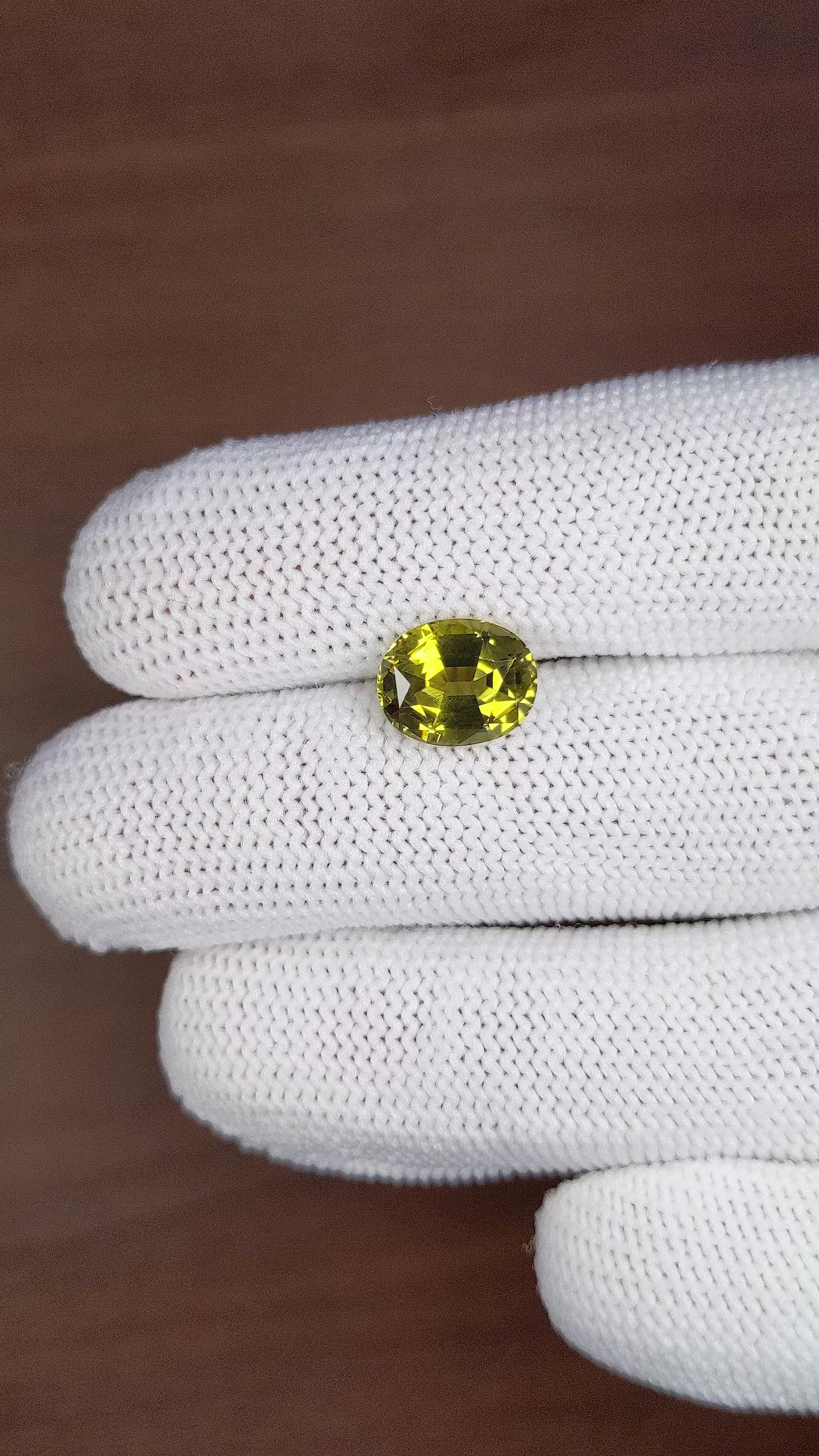 3.16 Ct. Chrysoberyl from Tanzania Size Video