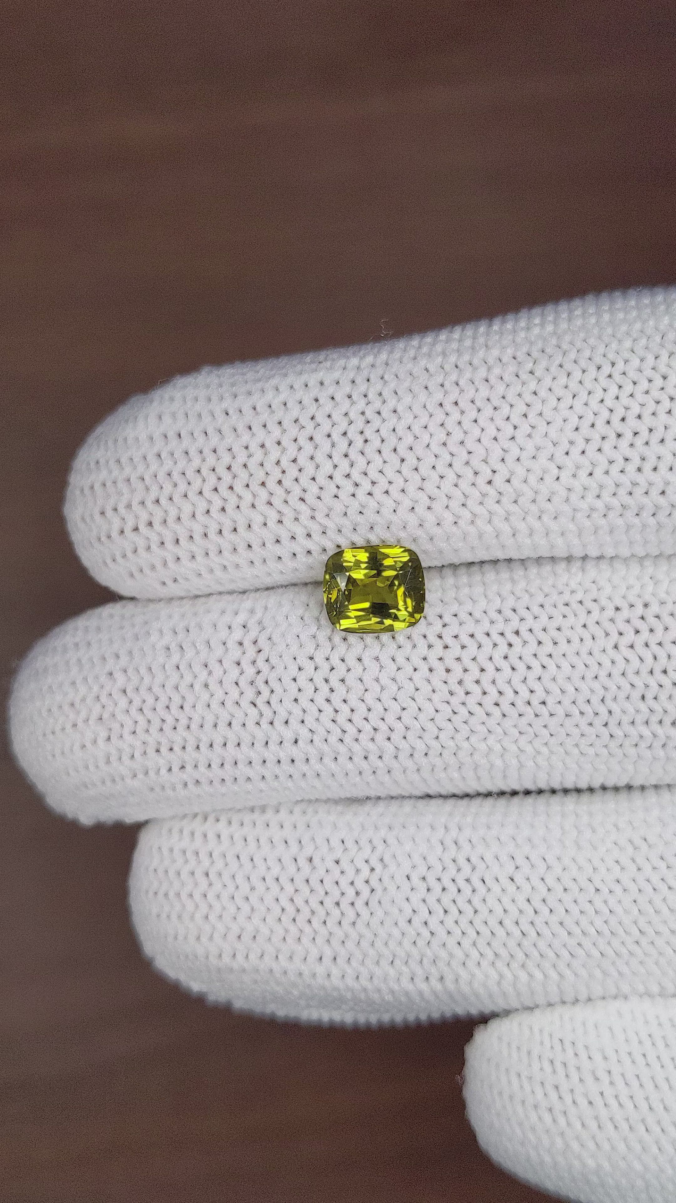 1.81 Ct. Chrysoberyl from Tanzania Size Video