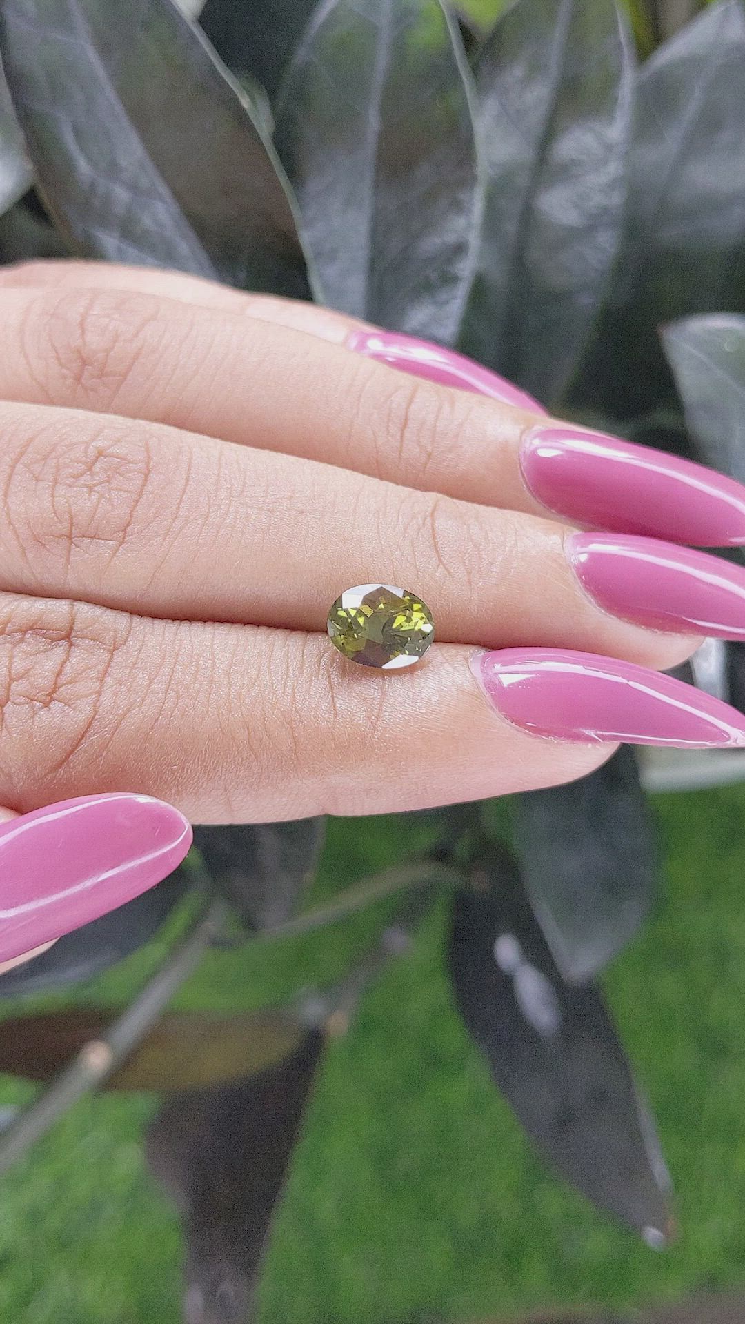 1.79 Ct. Chrysoberyl from Tanzania Size Video