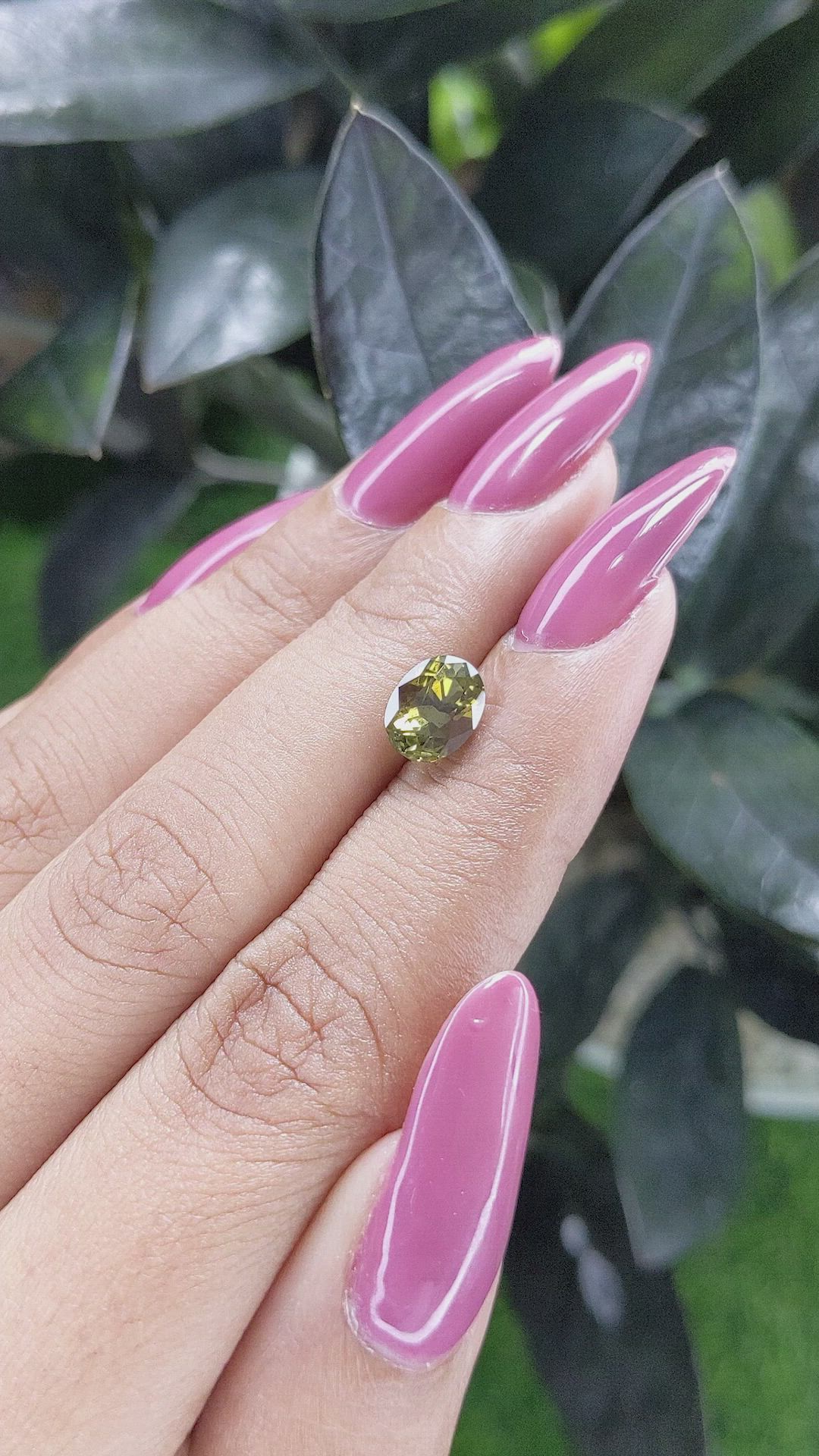 1.79 Ct. Chrysoberyl from Tanzania Size Video