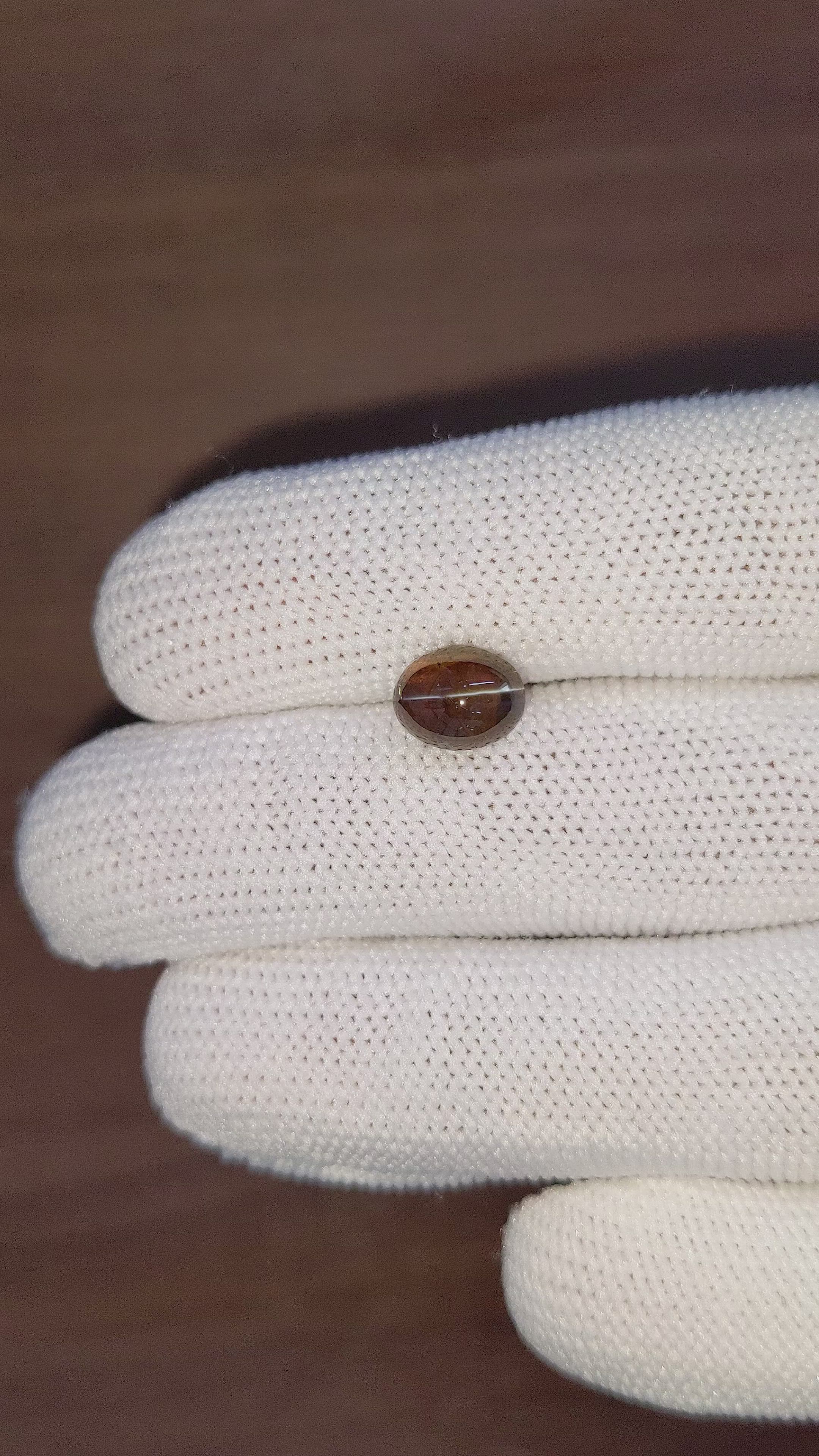 3.50 Ct. Cabochon Chrysoberyl from Tanzania Size Video