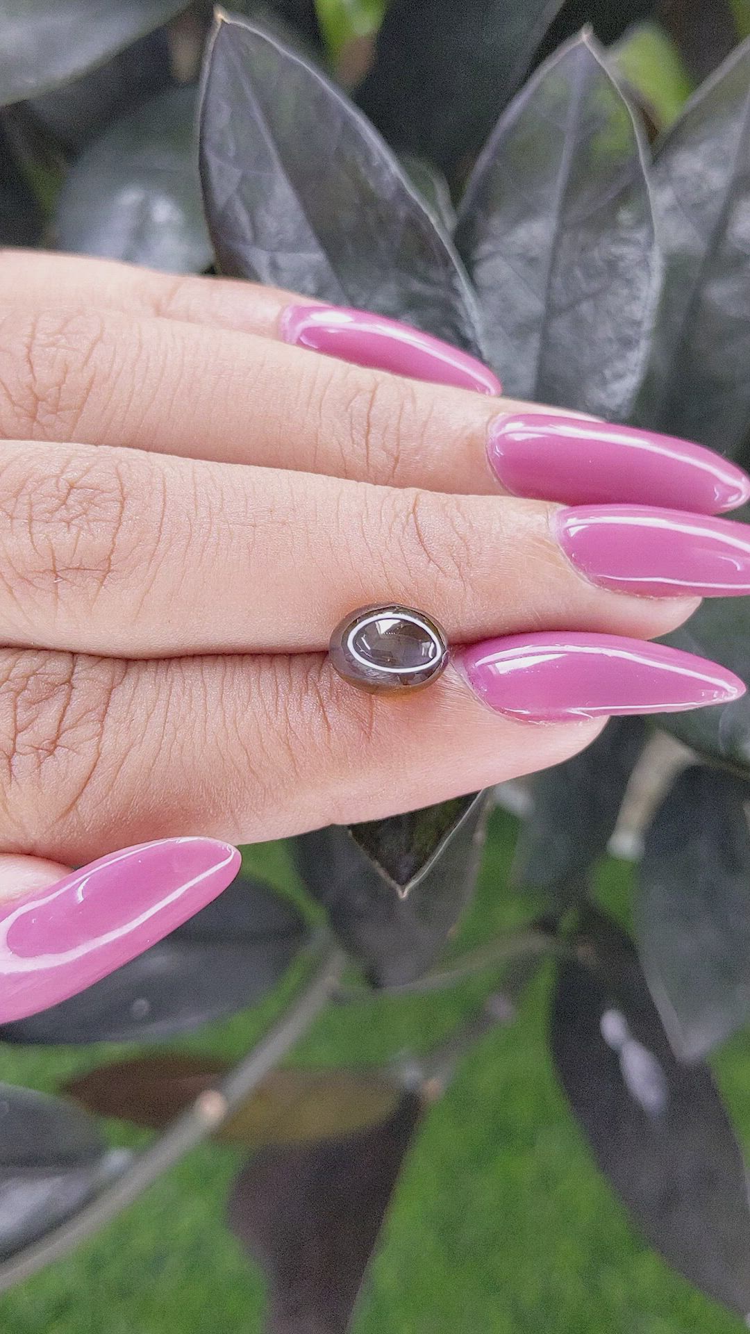 3.50 Ct. Cabochon Chrysoberyl from Tanzania Size Video