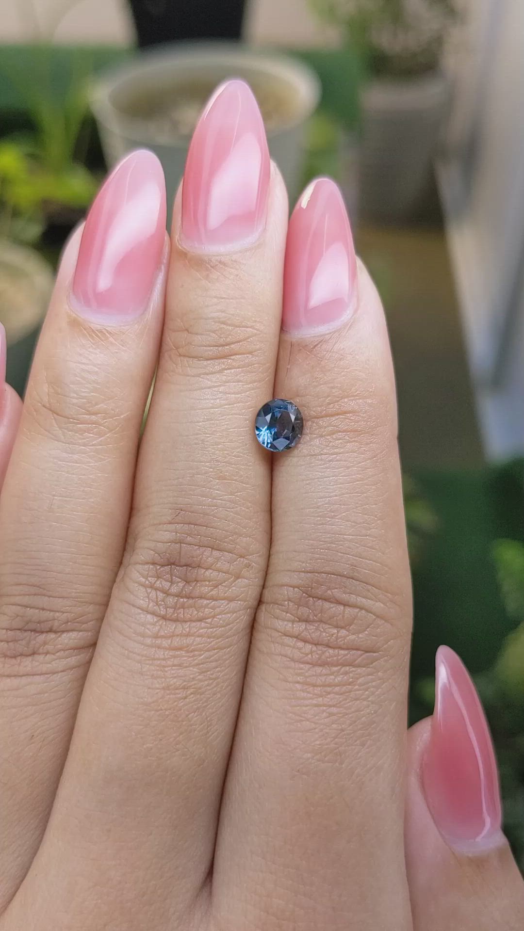 0.83 Ct. Spinel from Ceylon (Sri Lanka) Size Video