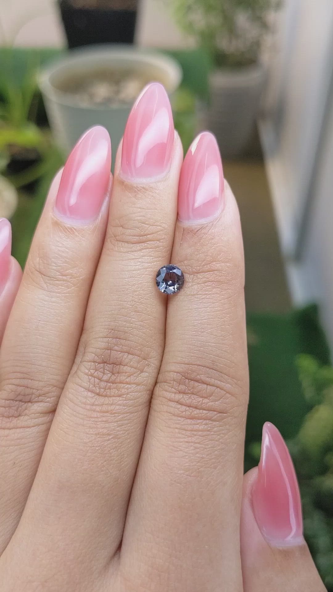 0.85 Ct. Spinel from Ceylon (Sri Lanka) Size Video
