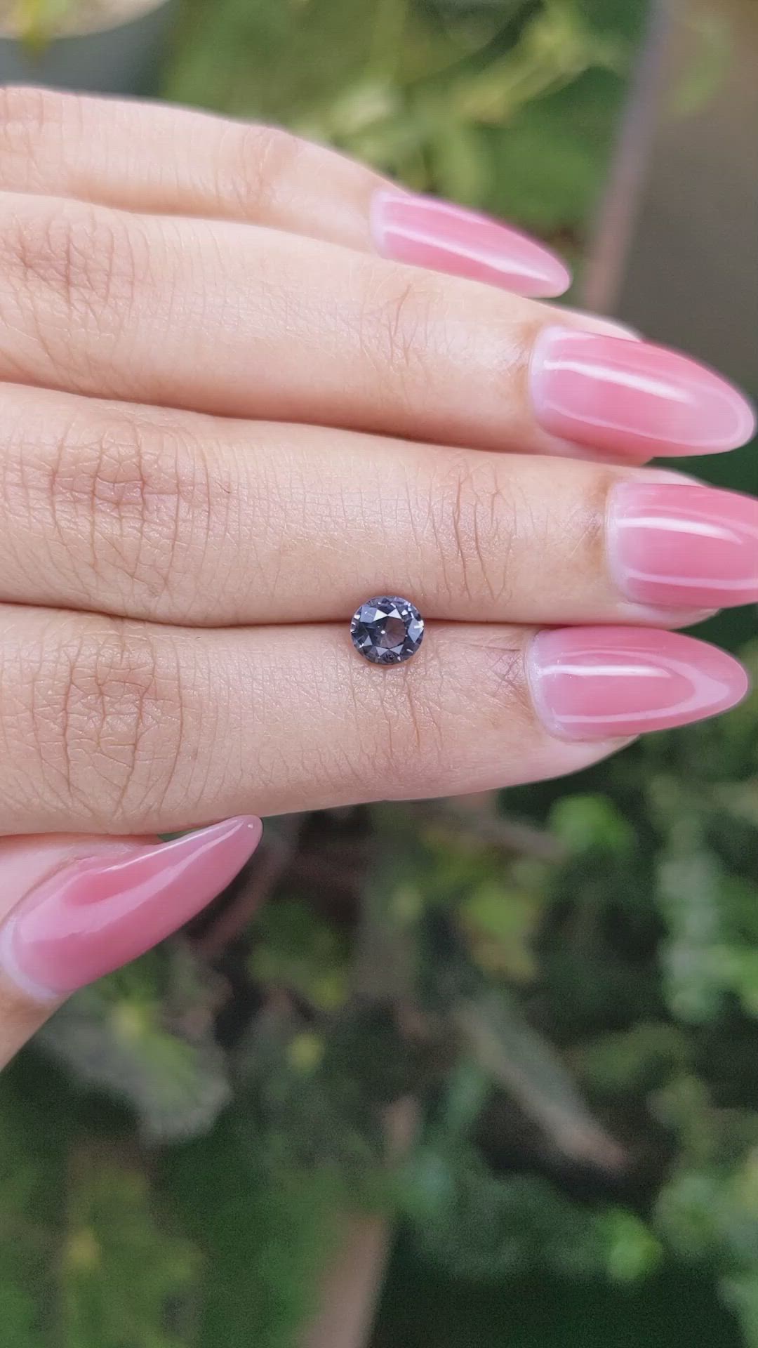 0.85 Ct. Spinel from Ceylon (Sri Lanka) Size Video