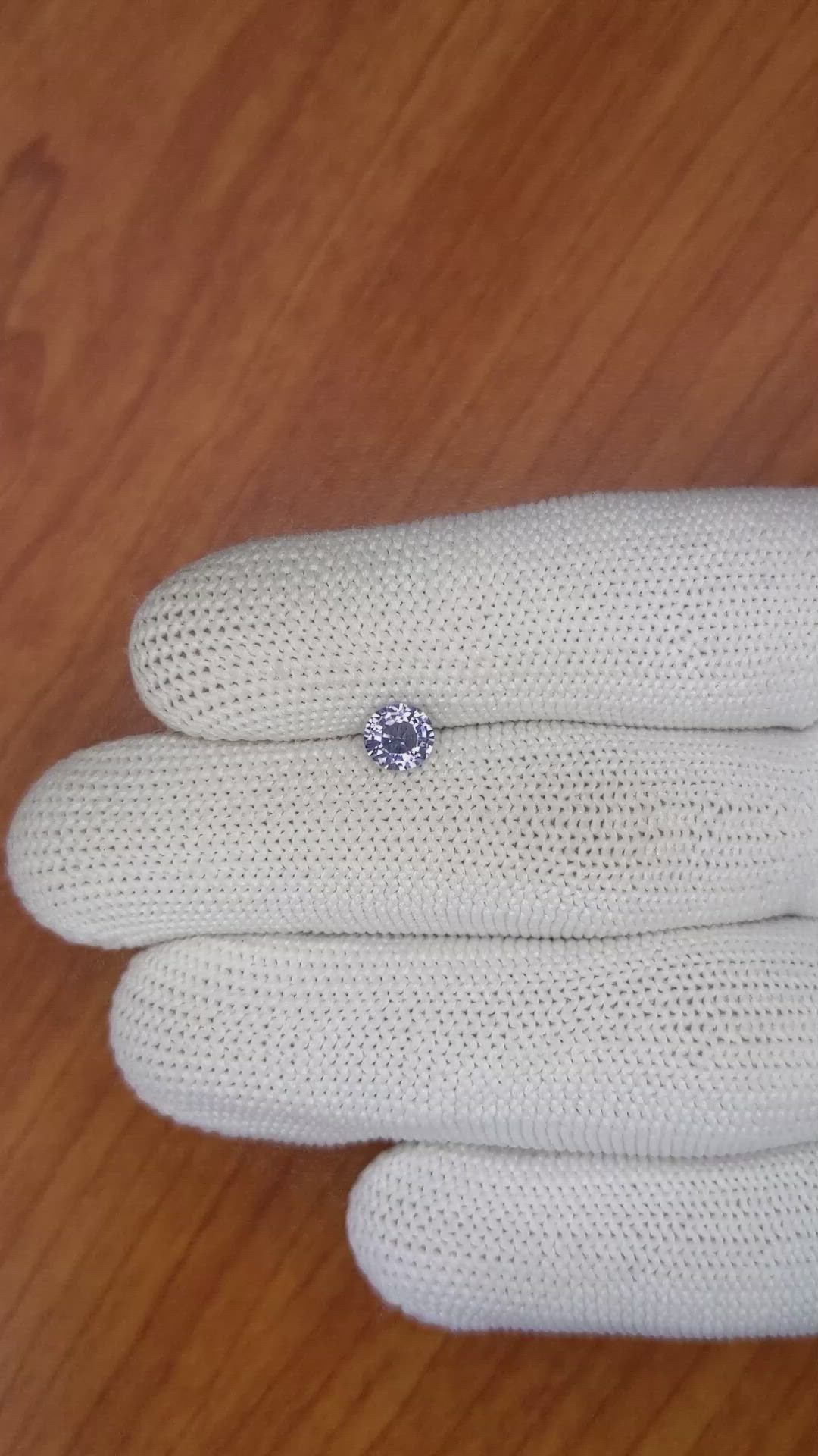 0.85 Ct. Spinel from Ceylon (Sri Lanka) Size Video