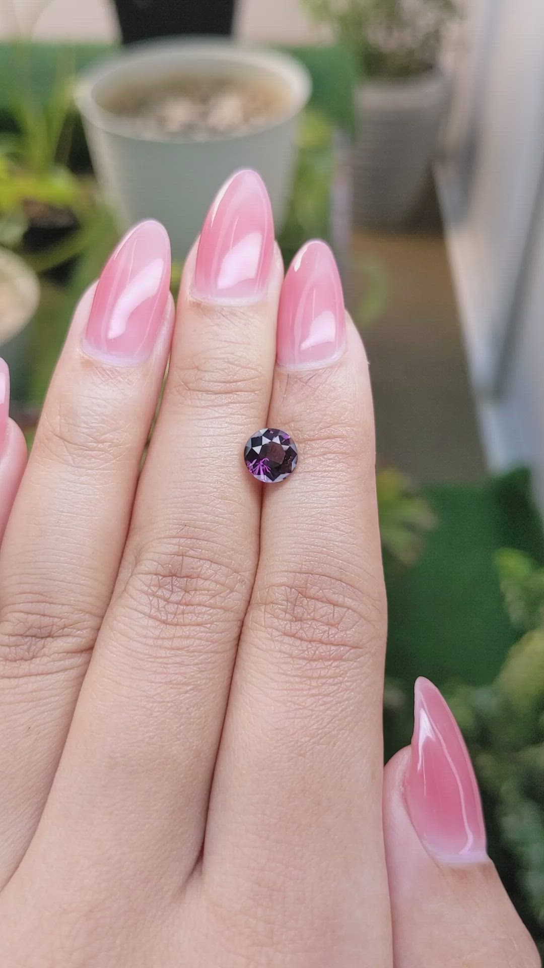 1.32 Ct. Spinel from Ceylon (Sri Lanka) Size Video