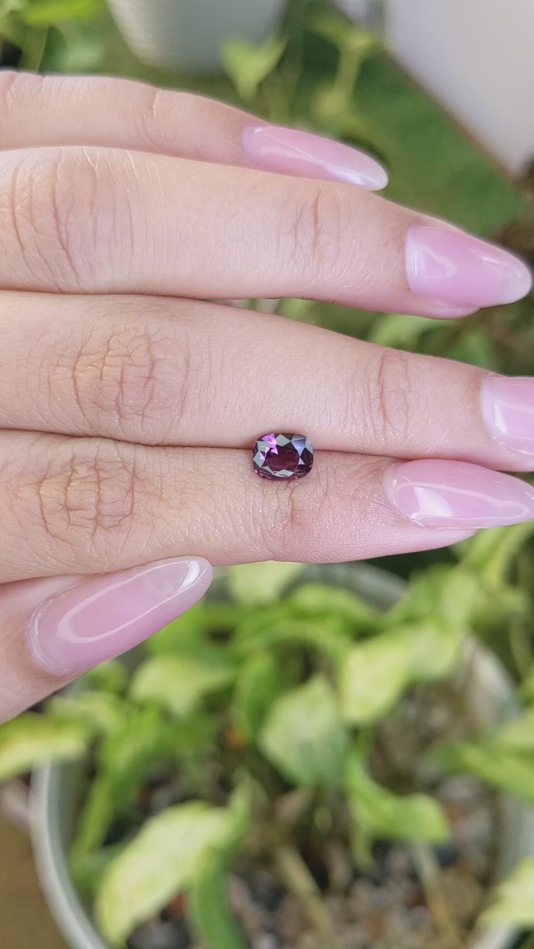 1.03 Ct. Spinel from Ceylon (Sri Lanka) Size Video