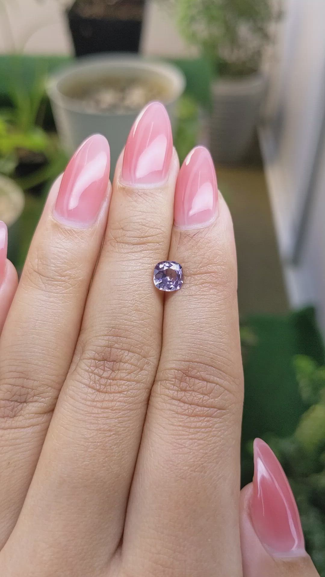 0.86 Ct. Spinel from Ceylon (Sri Lanka) Size Video