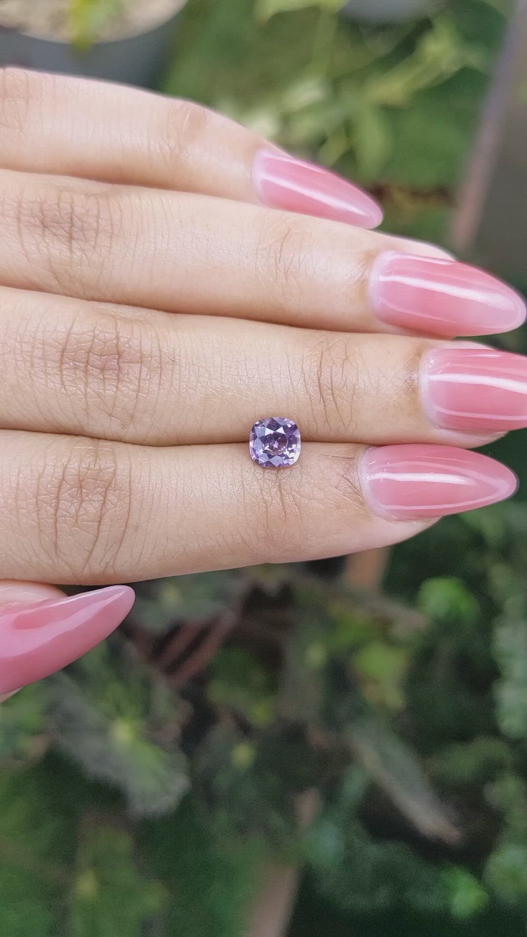 0.86 Ct. Spinel from Ceylon (Sri Lanka) Size Video