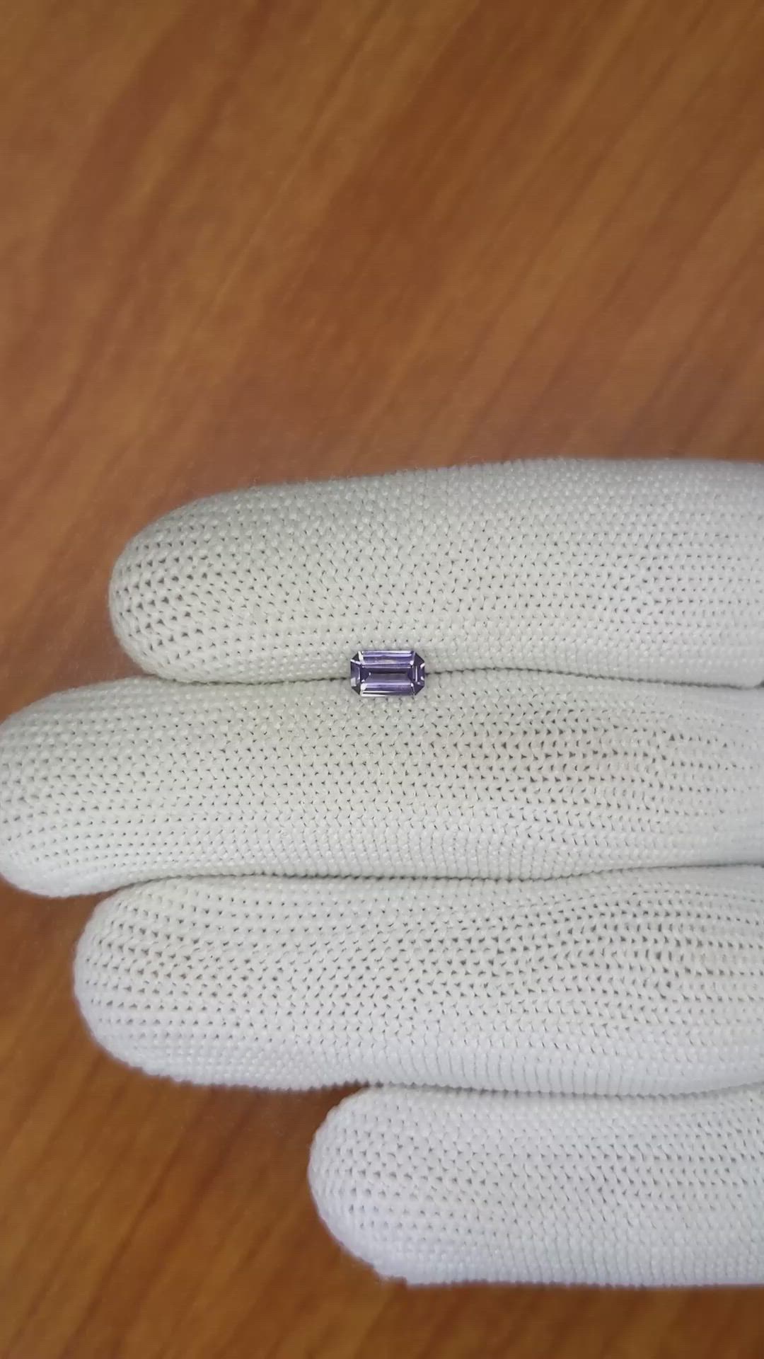 0.42 Ct. Spinel from Ceylon (Sri Lanka) Size Video