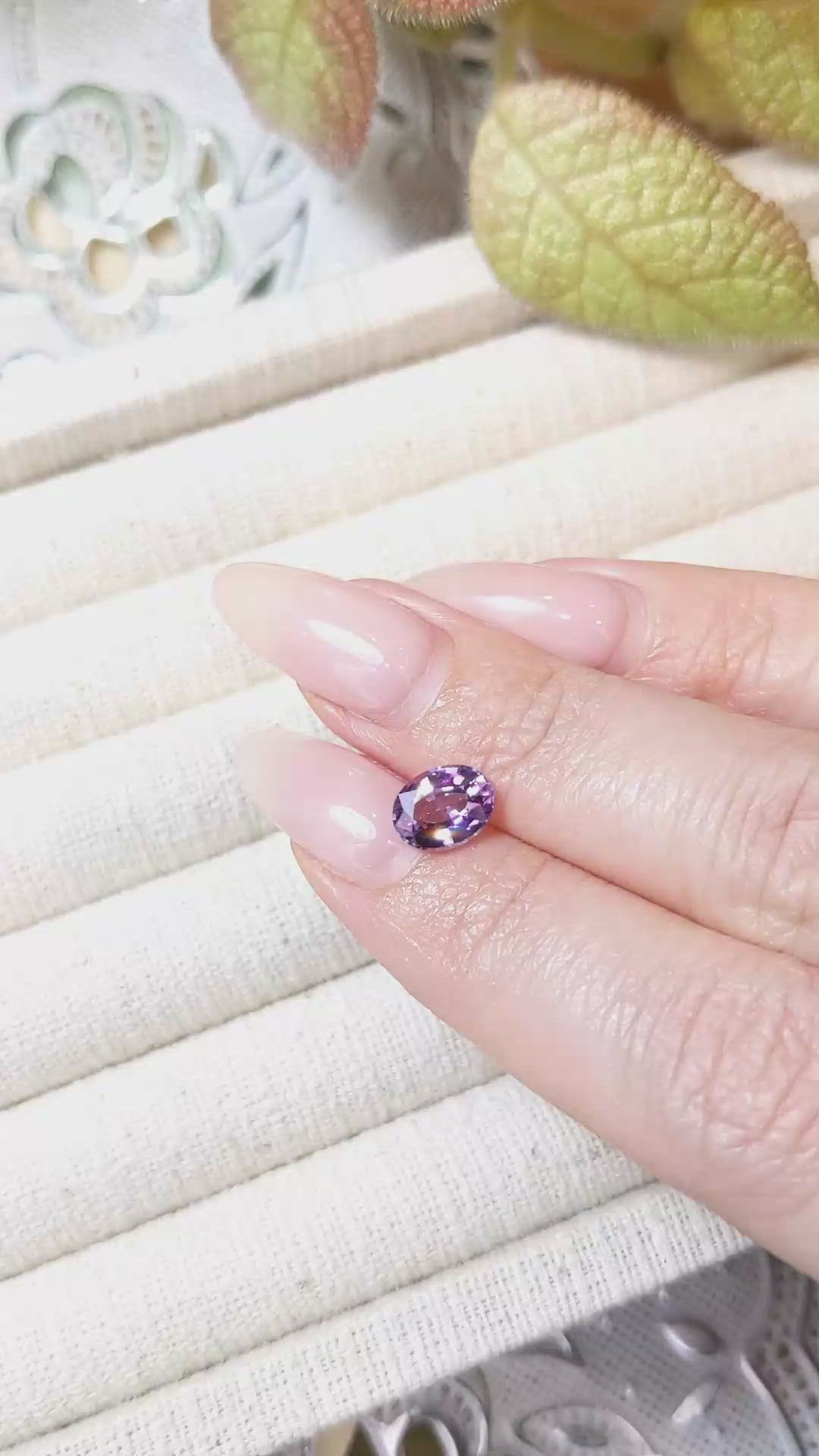 1.52 Ct. Spinel from Ceylon (Sri Lanka) Size Video