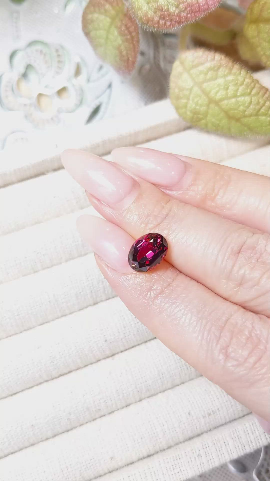 3.35 Ct. Spinel from Ceylon (Sri Lanka) Size Video