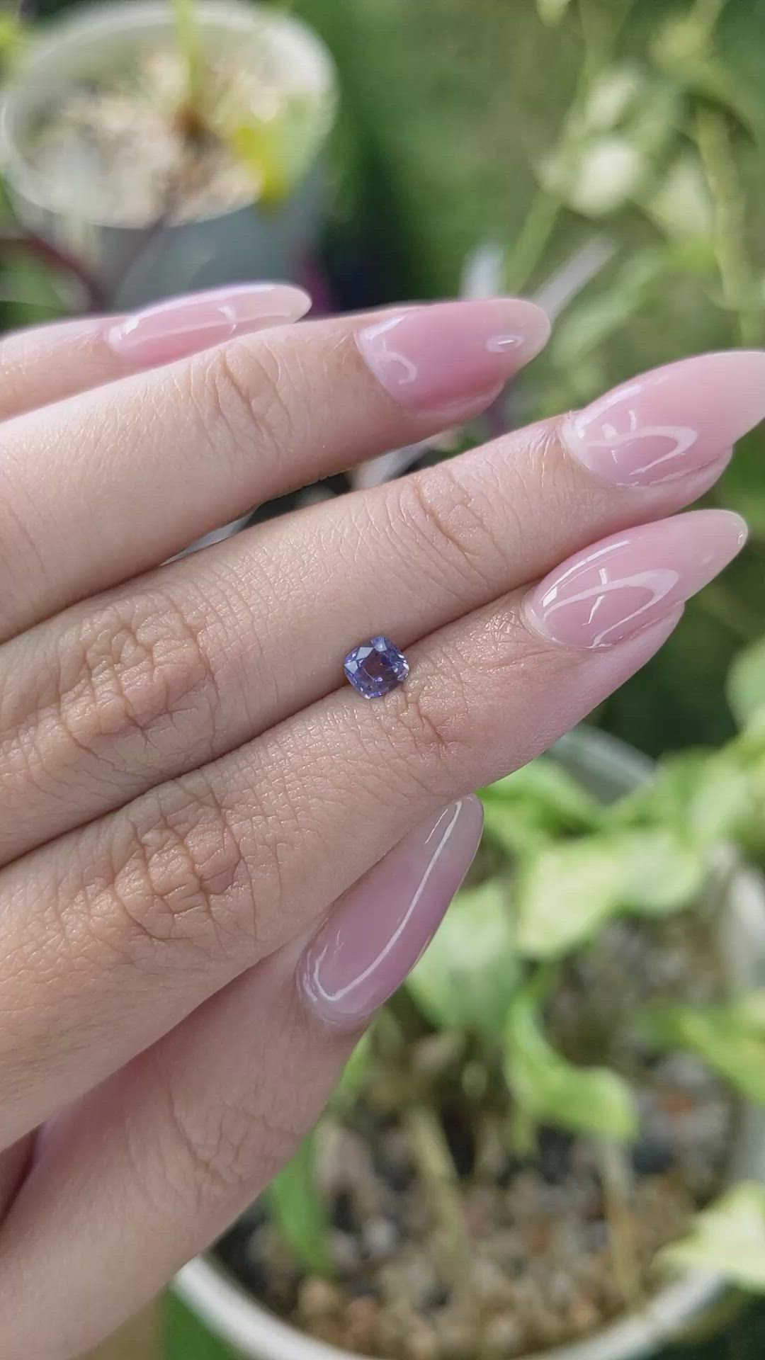 0.38 Ct. Spinel from Ceylon (Sri Lanka) Size Video