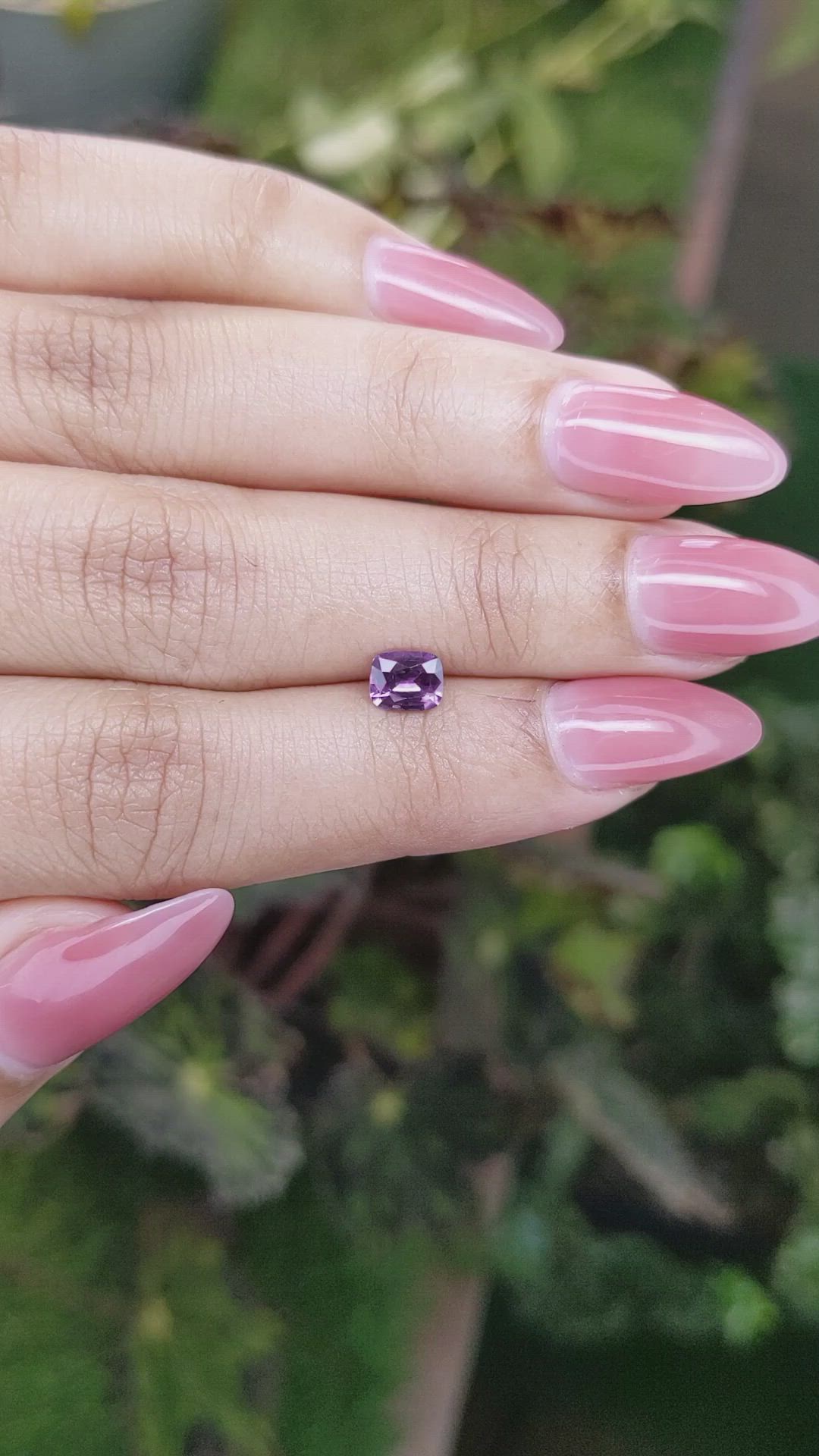 0.59 Ct. Spinel from Ceylon (Sri Lanka) Size Video