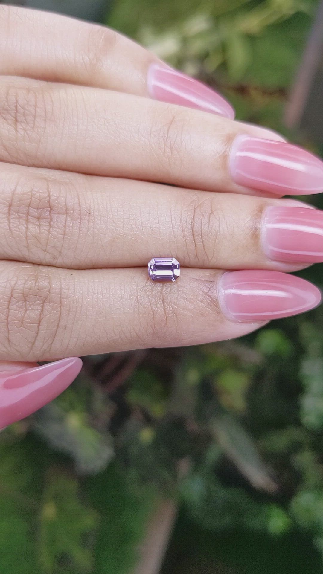 0.45 Ct. Spinel from Ceylon (Sri Lanka) Size Video