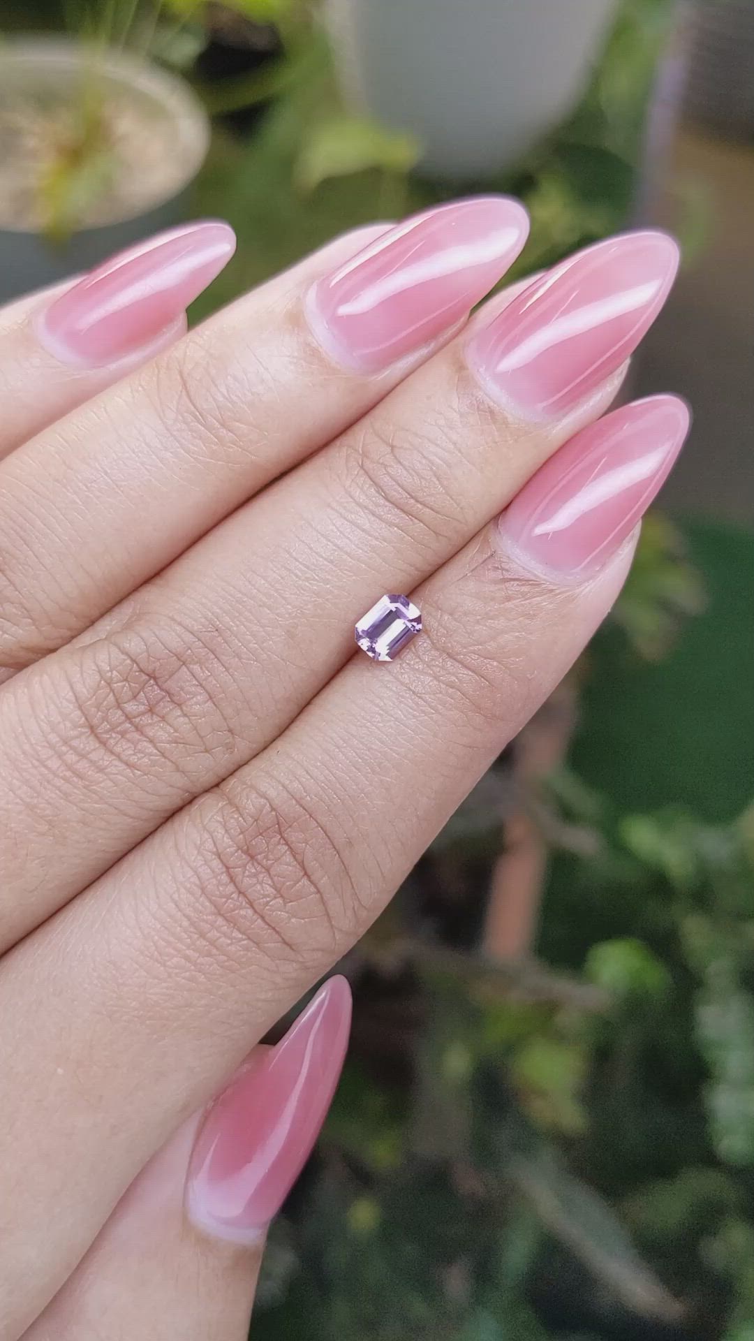 0.45 Ct. Spinel from Ceylon (Sri Lanka) Size Video