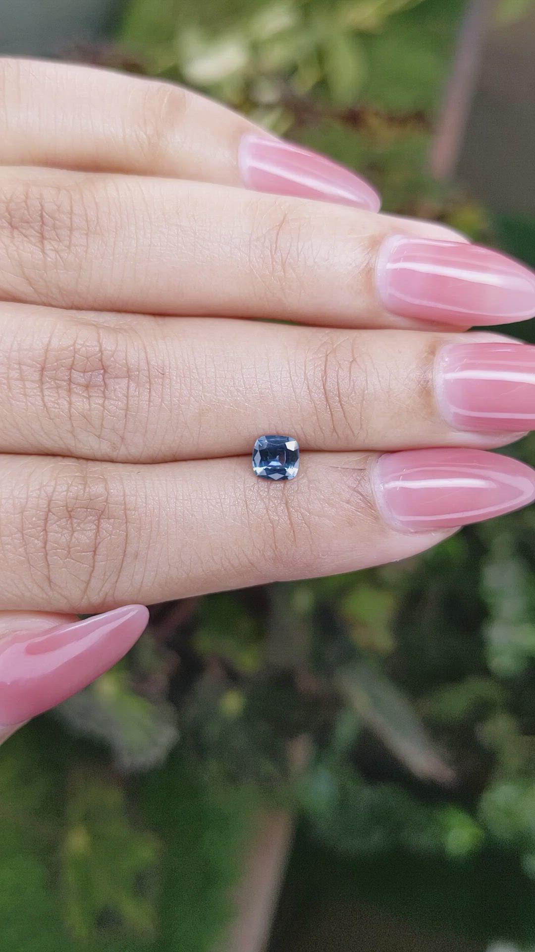 0.52 Ct. Spinel from Ceylon (Sri Lanka) Size Video