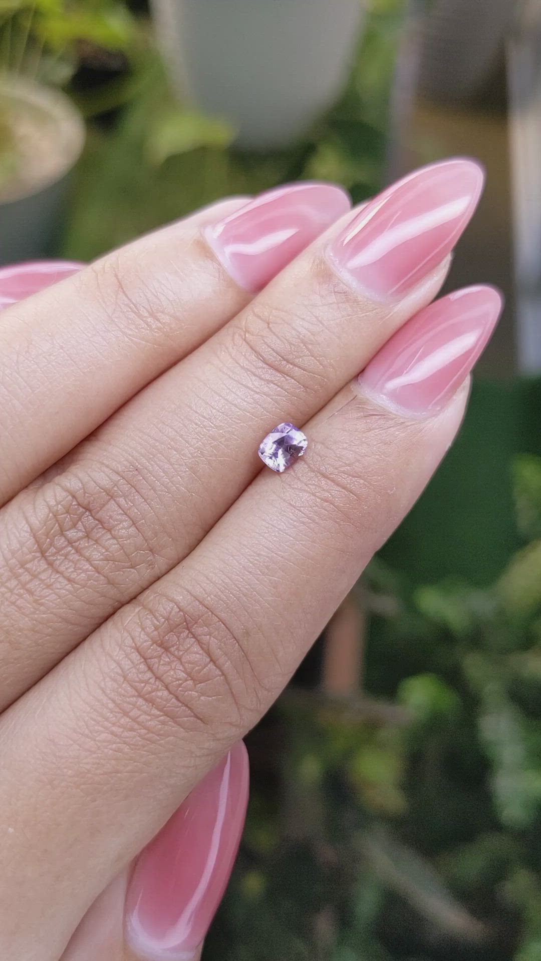 0.43 Ct. Spinel from Ceylon (Sri Lanka) Size Video