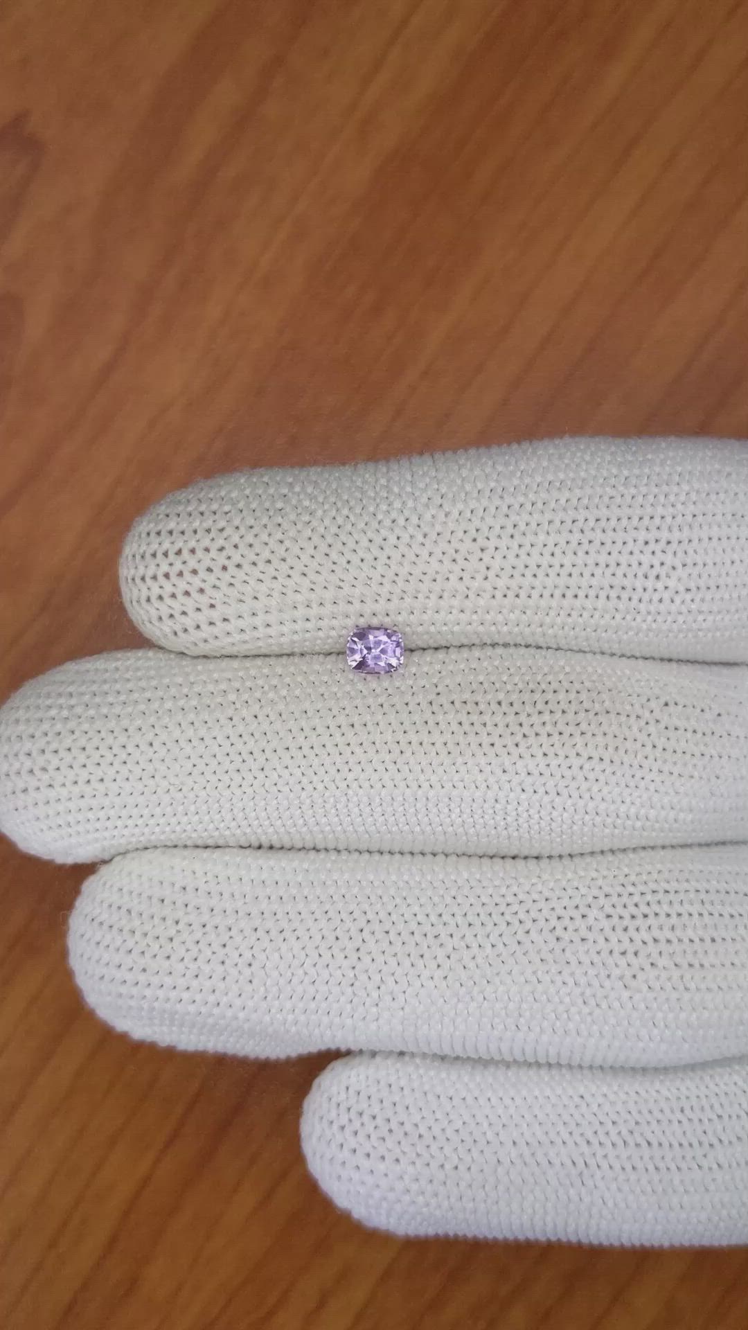 0.43 Ct. Spinel from Ceylon (Sri Lanka) Size Video