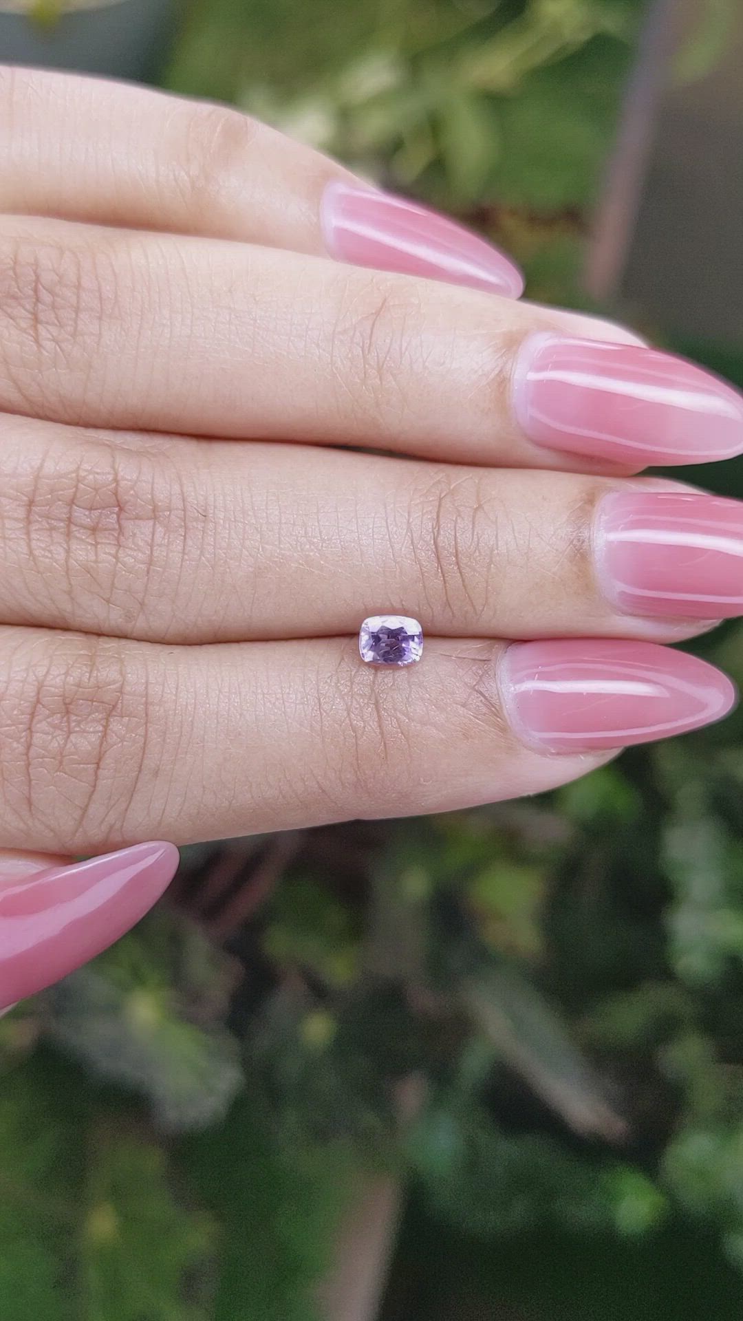 0.43 Ct. Spinel from Ceylon (Sri Lanka) Size Video