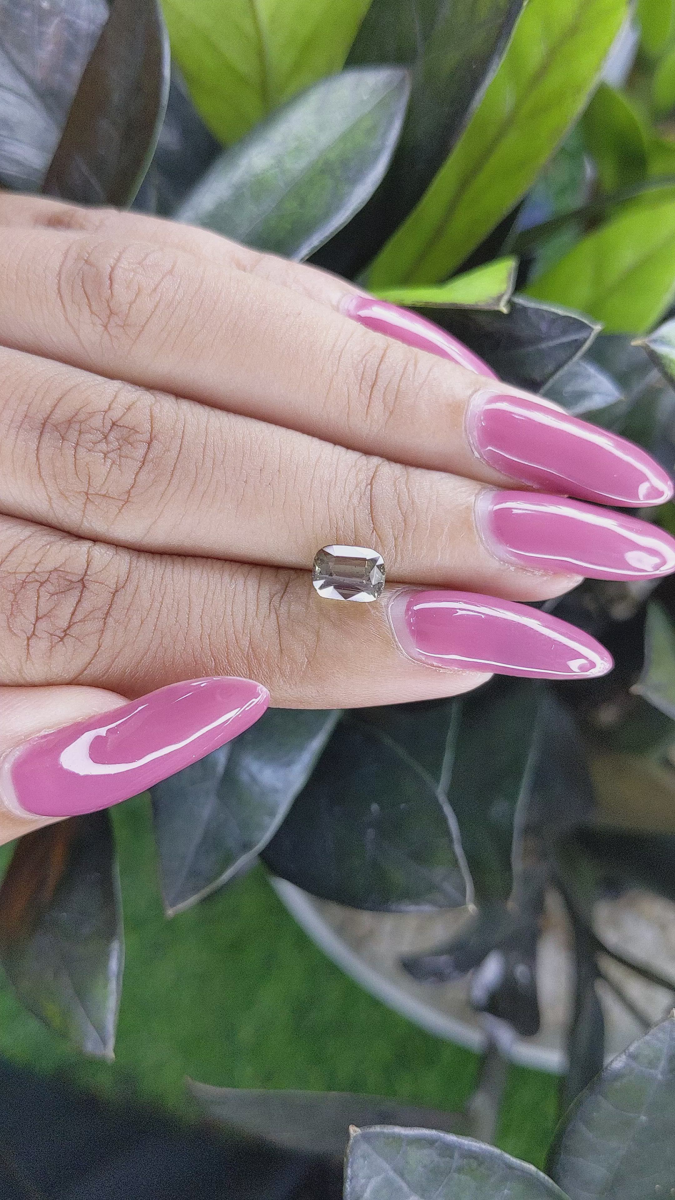 1.71 Ct. Alexandrite from Tanzania Size Video