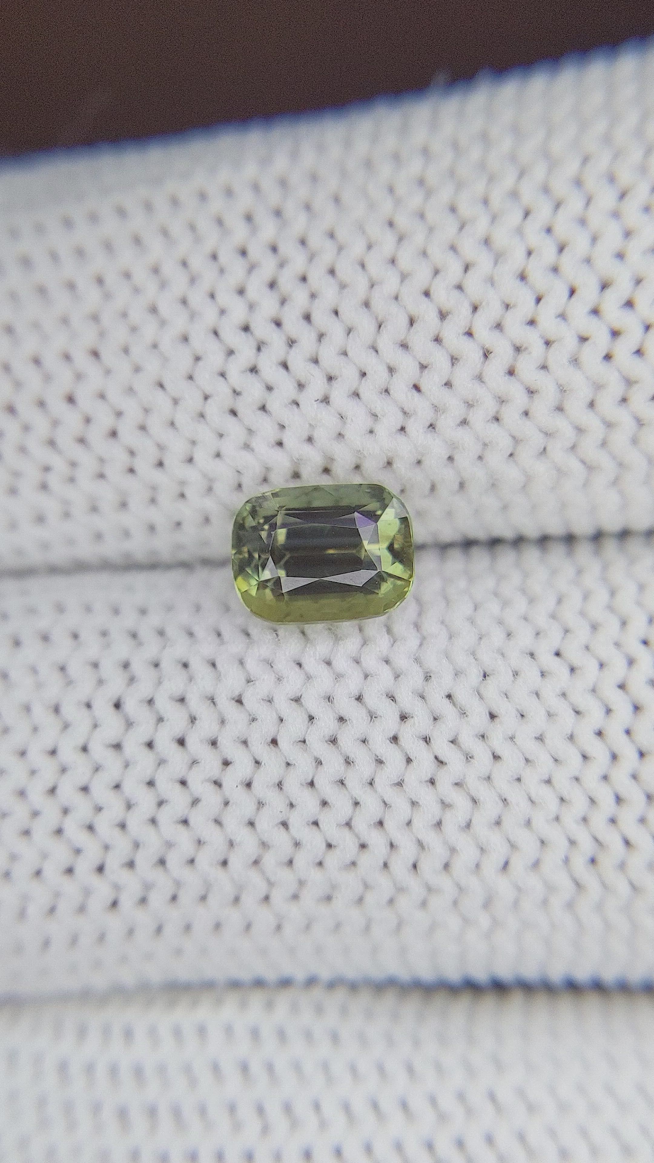 1.71 Ct. Alexandrite from Tanzania Size Video